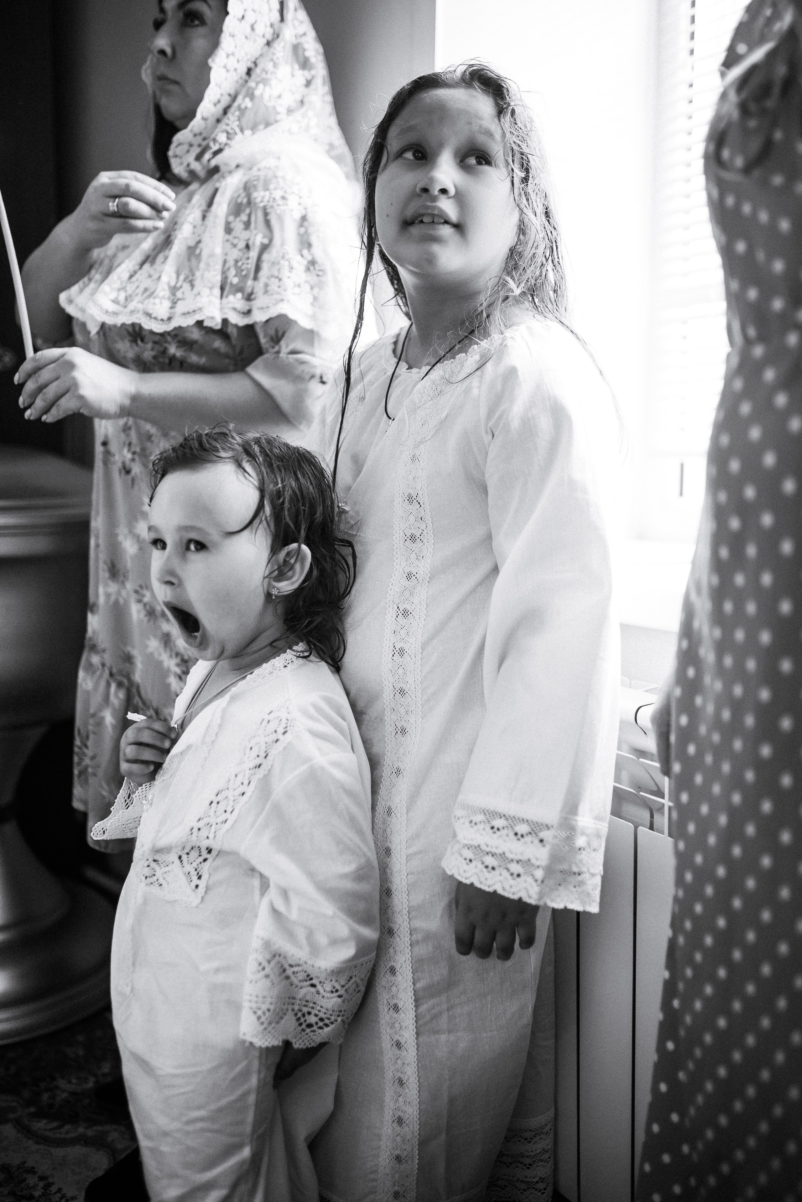 Крещение Даши и Алены. Семейный документальный фотограф в Волгограде Мариэта Додина