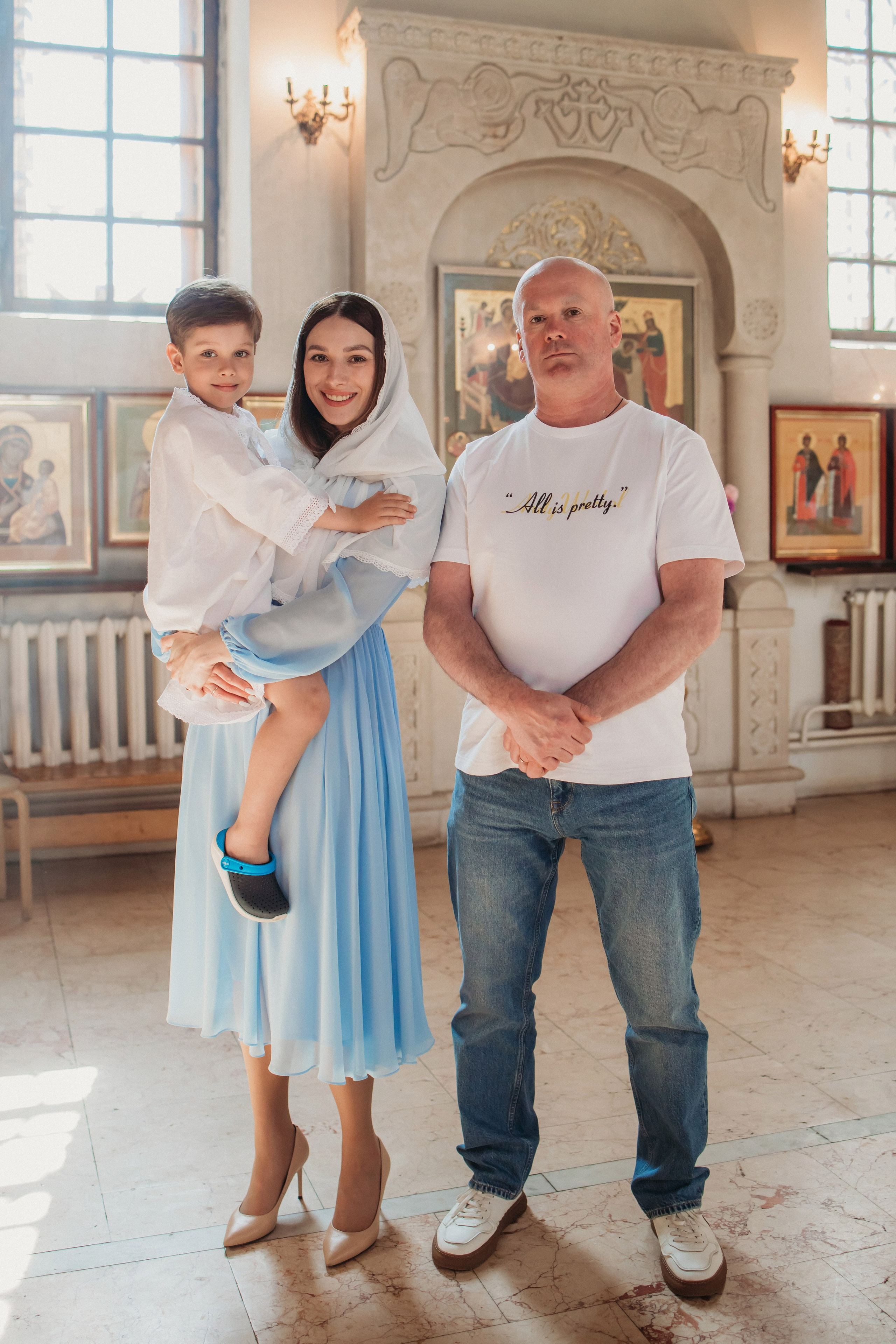 Крещение Александра. Семейный фотограф и видеограф Попова Юлия