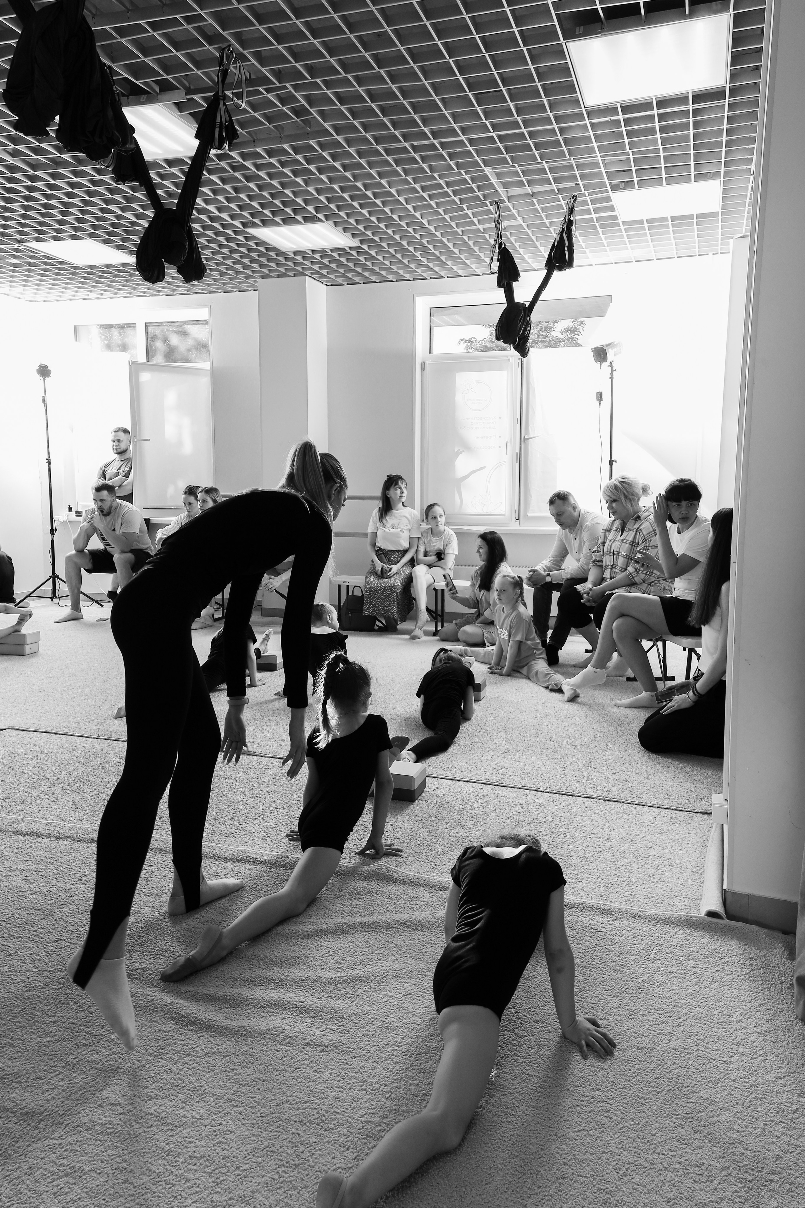 Открытый урок гимнастика. Фотограф Надршина Лилия