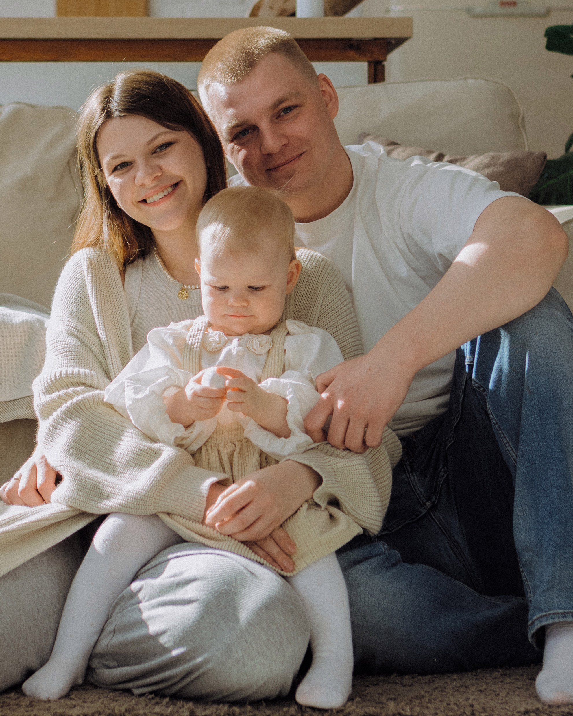 Кристина, Александр и Мия. Портретный фотограф в Москве Анастасия