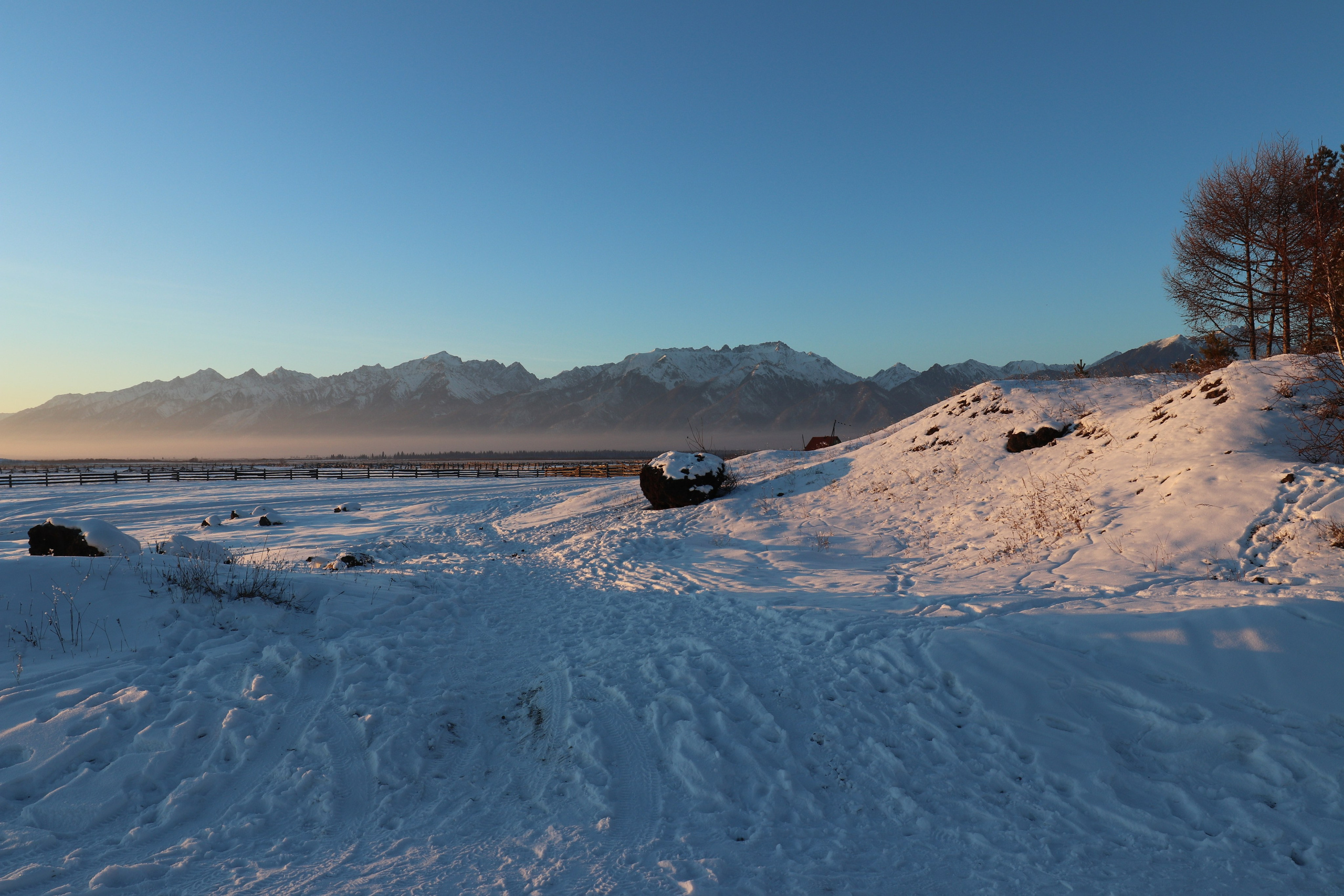 Аршан. Январь 2022. Путешественник-фотограф из Санкт-Петербурга Татьяна Свистулина