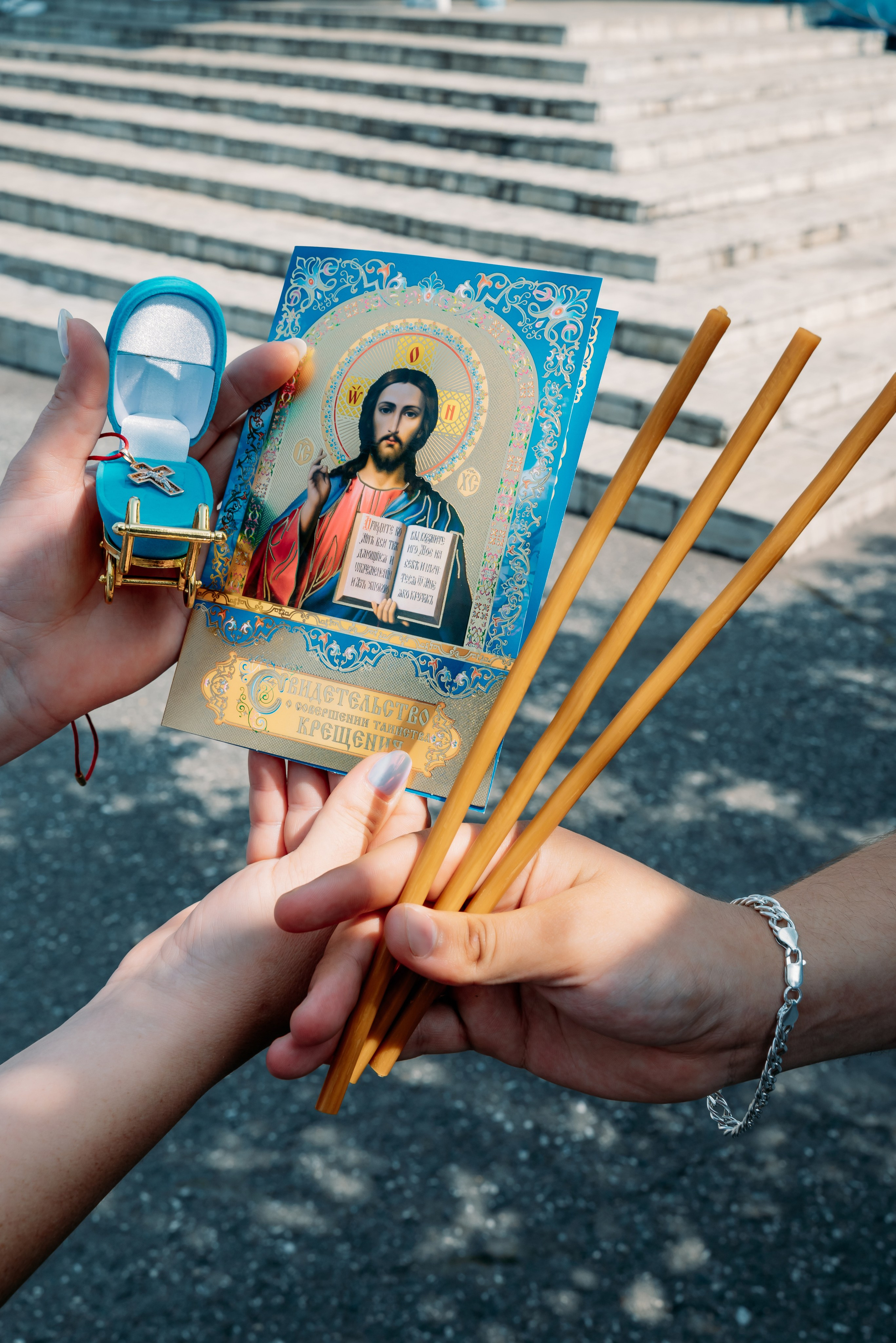 Таинство Крещения. Фотограф Алёна Царькова. Киселевск