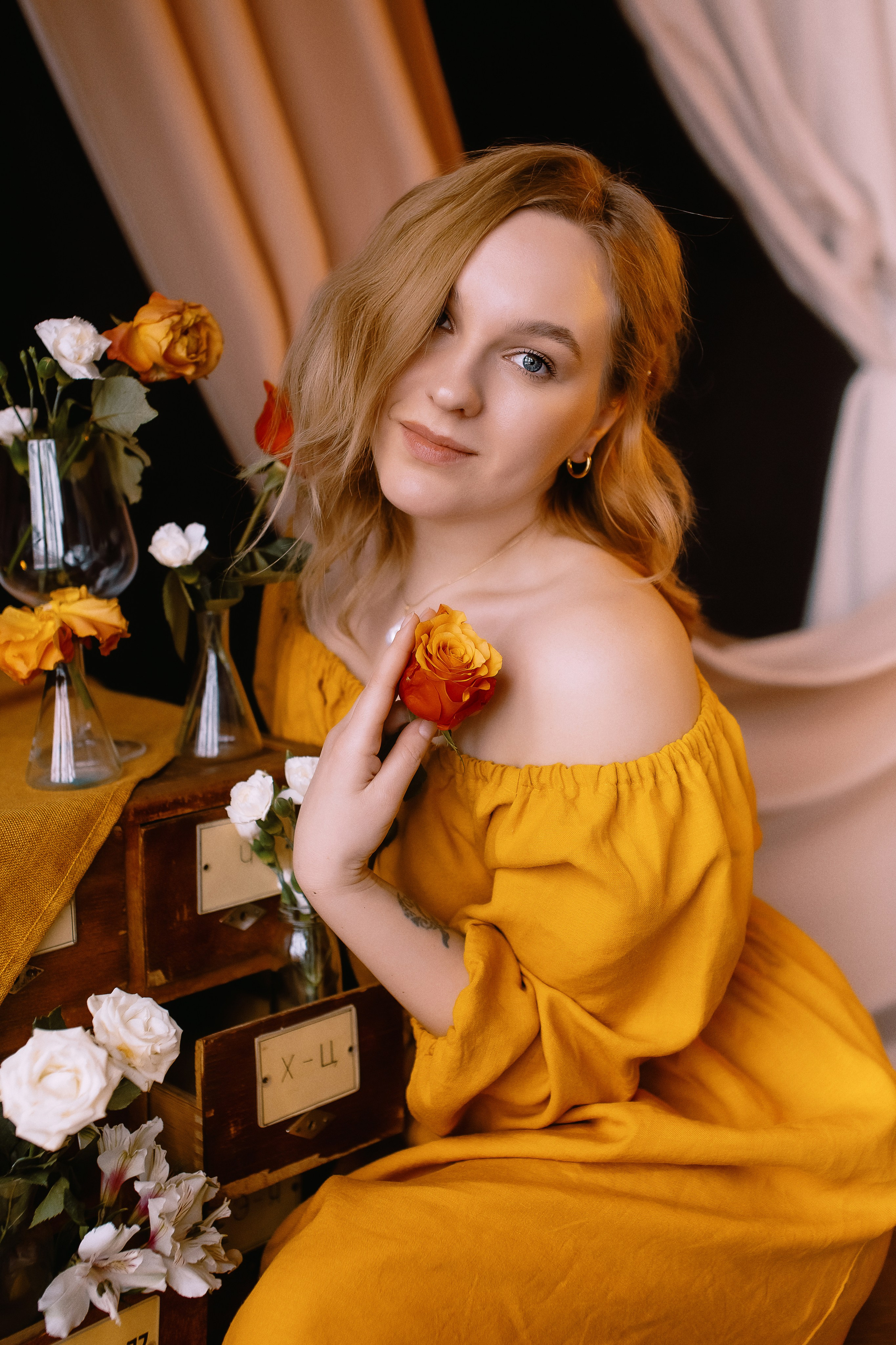 Женский портрет. Портретный и свадебный фотограф в Воронеже Елена Михайлова