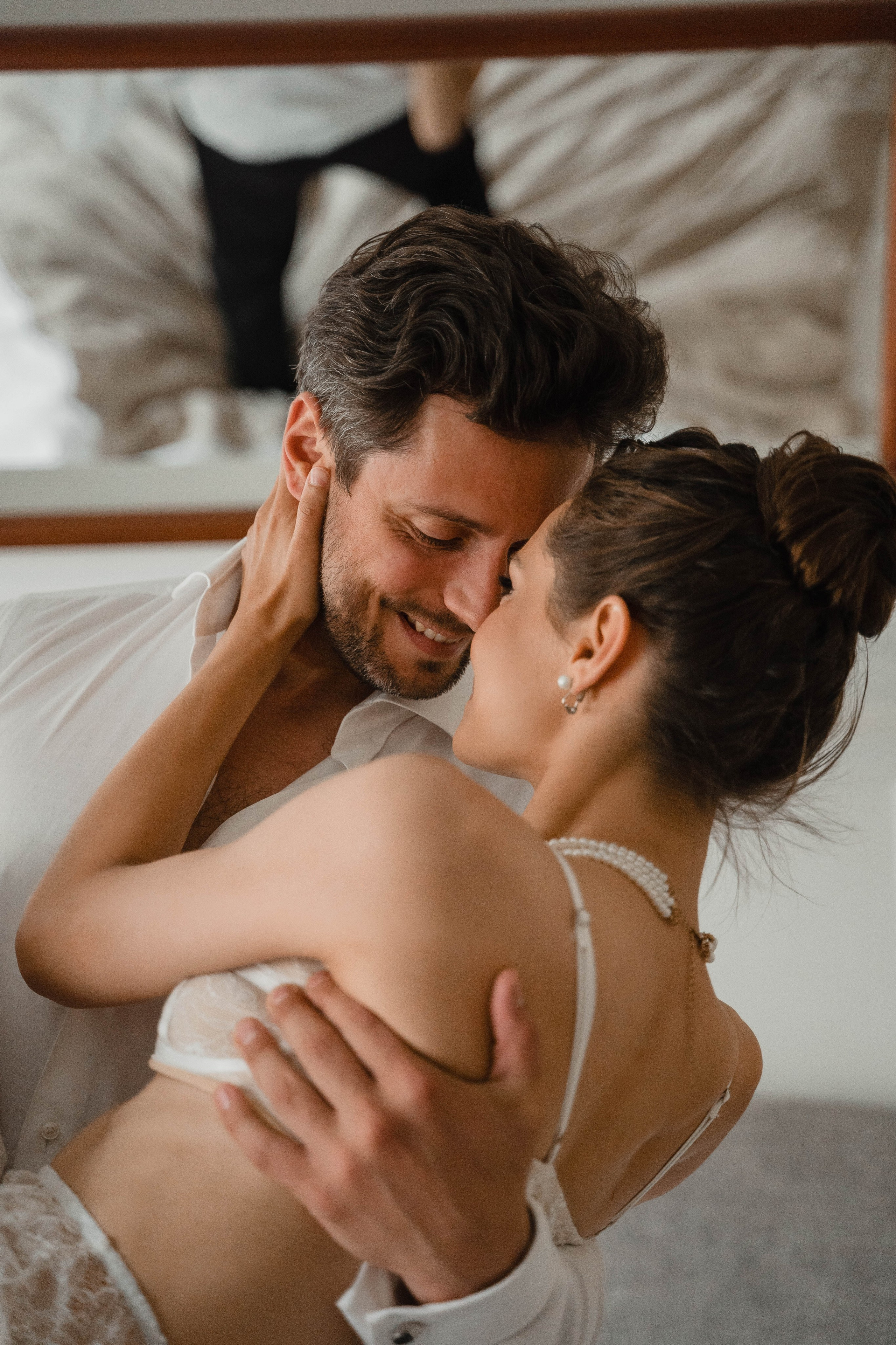 Совместные сборы в одной квартире…. Свадебный фотограф Казань Анастасия Доле