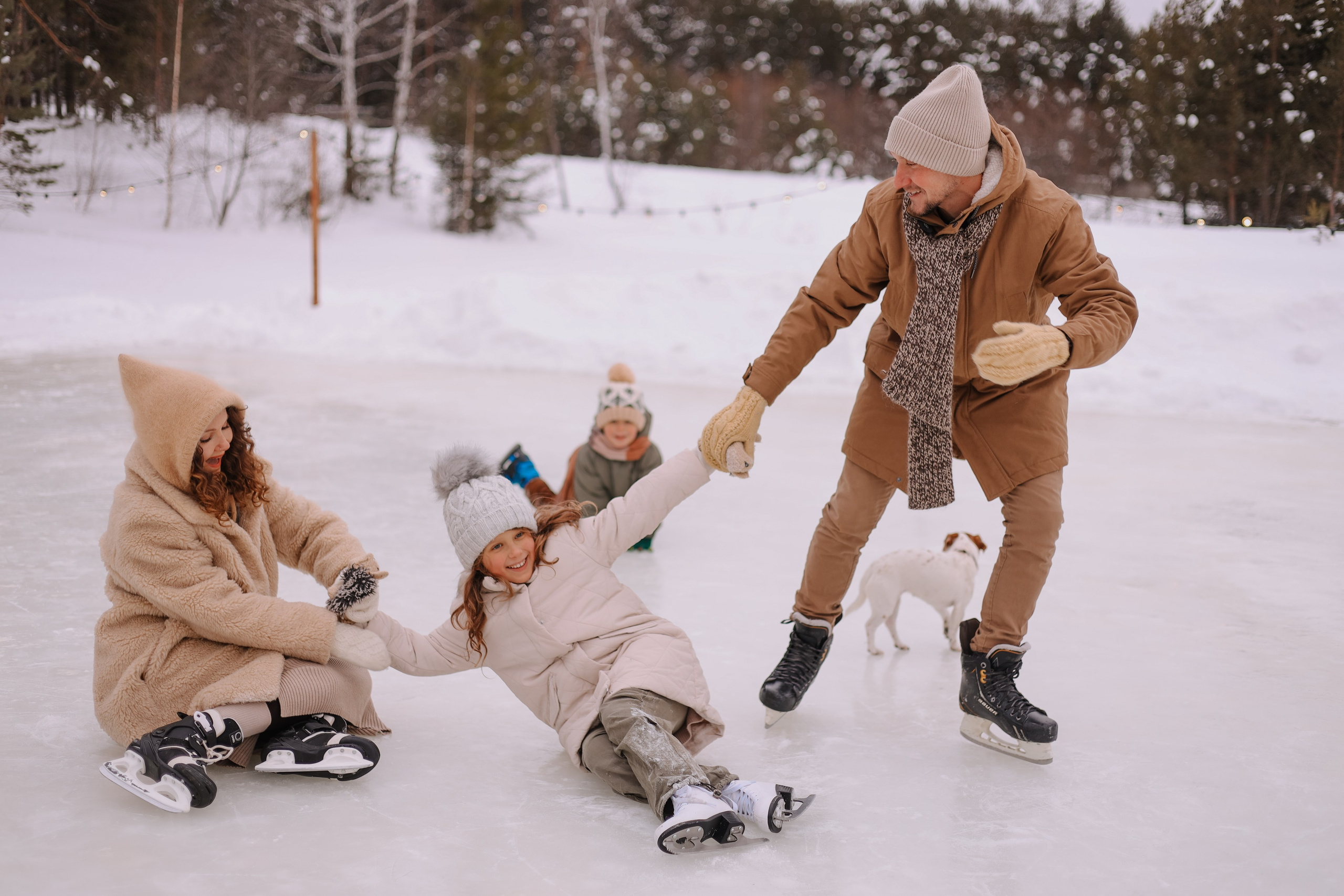 Семья, домик, зима. Marina Shakirova Photography