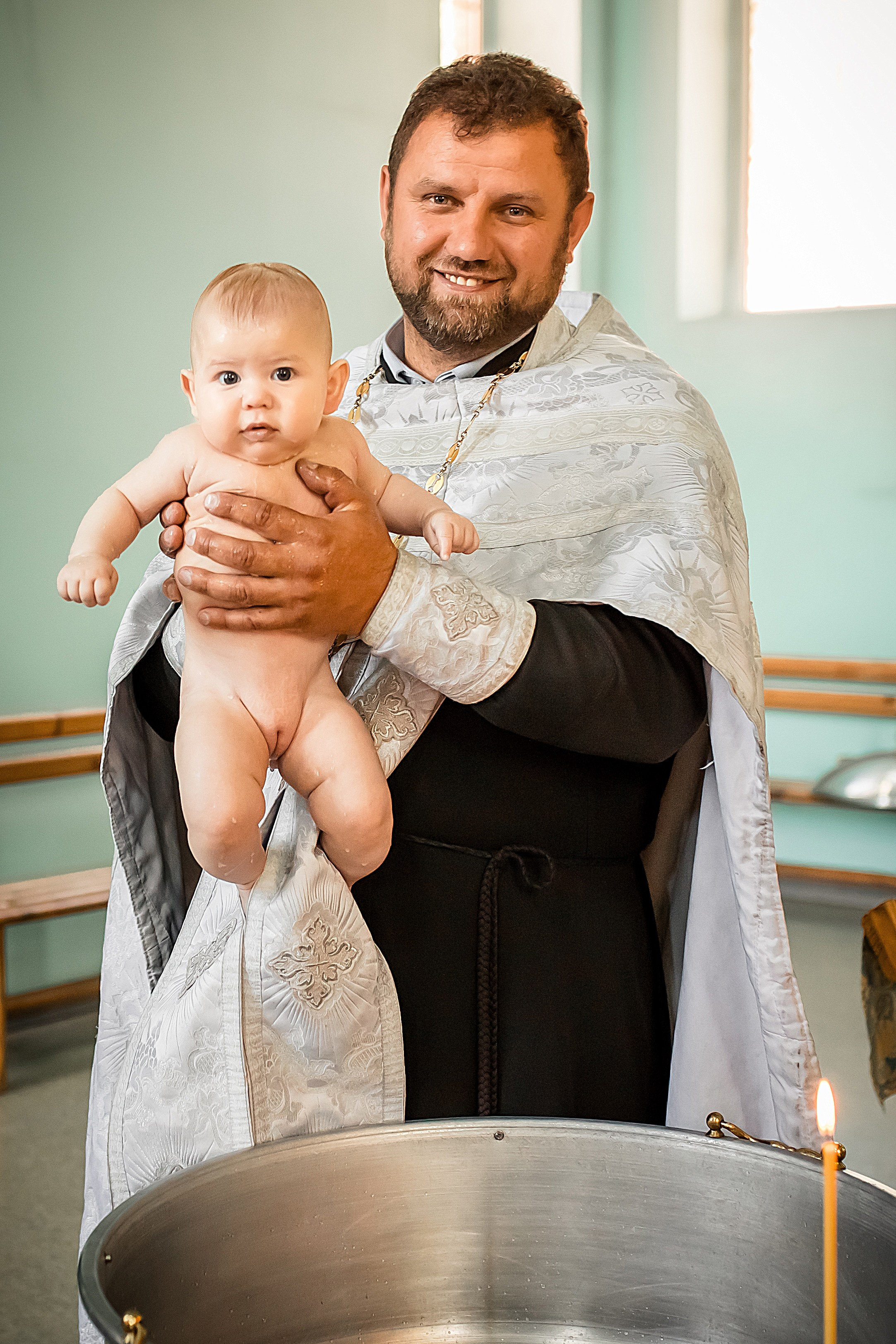 Крещение Милании и Эмилии