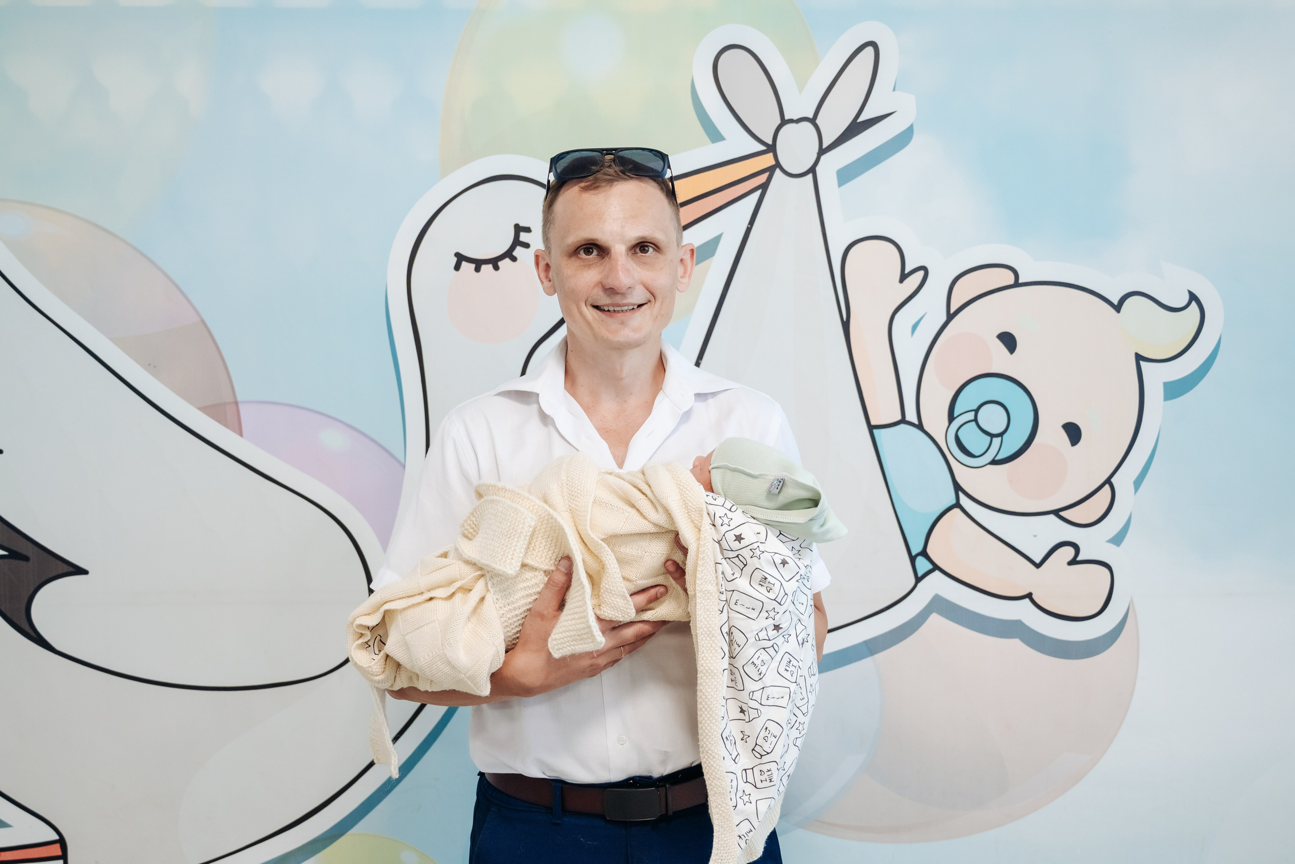 Выписка из роддома. Фотограф Татьяна Ульянова. Съёмка выписки из роддома, Таинства Крещения