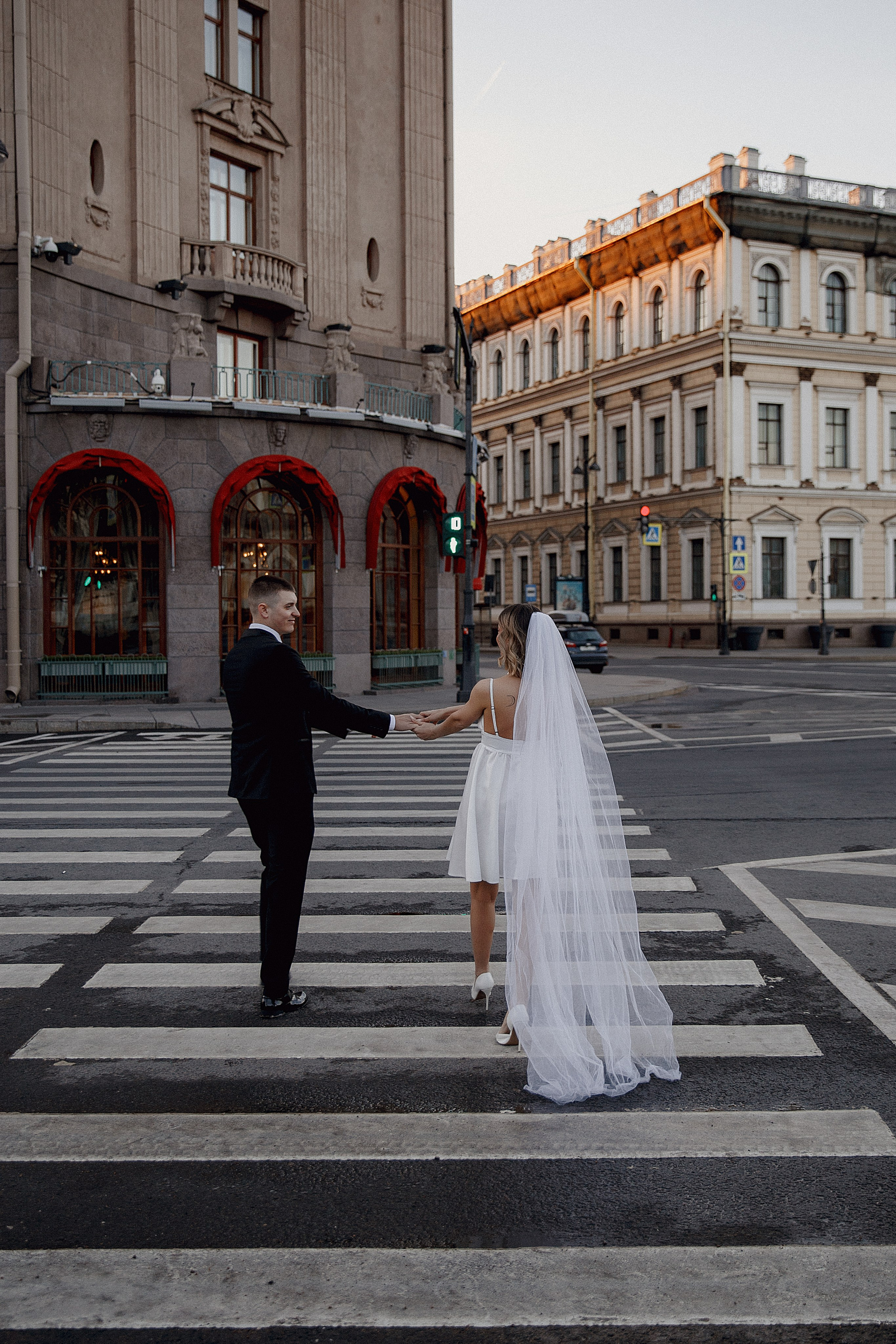 Свадебная в белые ночи. Свадебный фотограф Санкт-Петербург  Москва