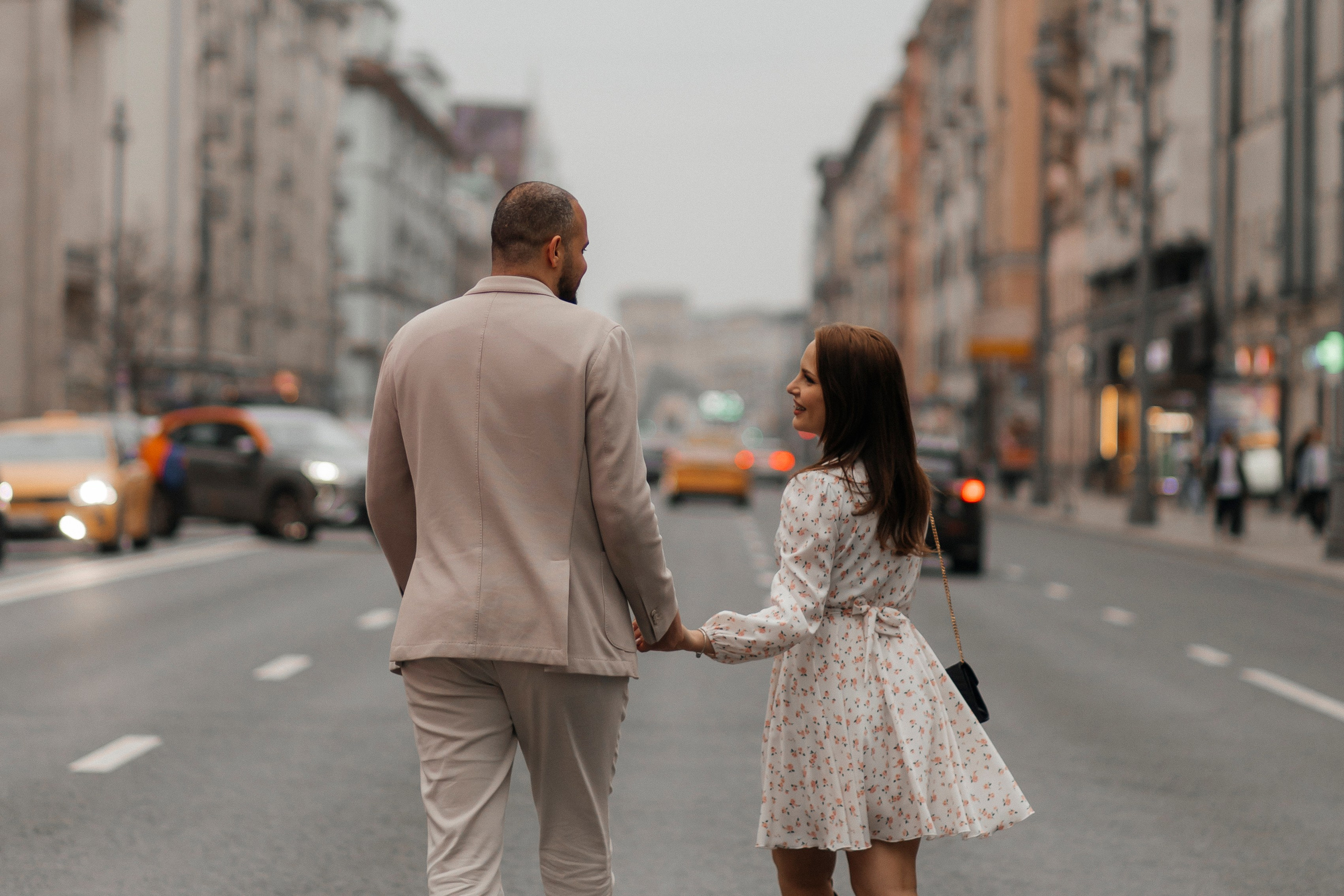 Анастасия и Мостафа (библиотека + прогулка). Фотограф в Москве Екатерина Потапова
