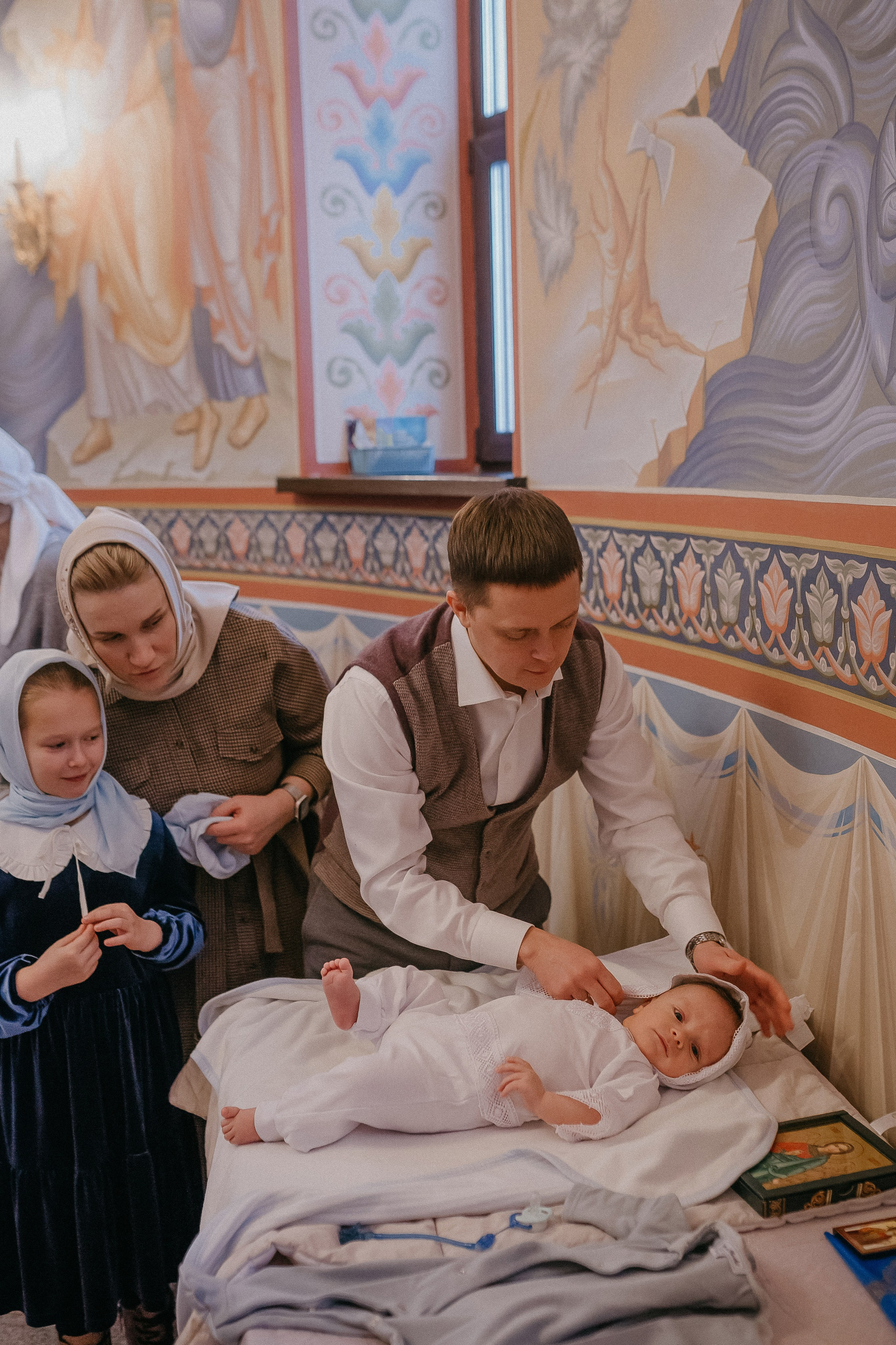 Крещение Владимира. Храм Георгия Победоносца. Семейный фотограф в Сургуте