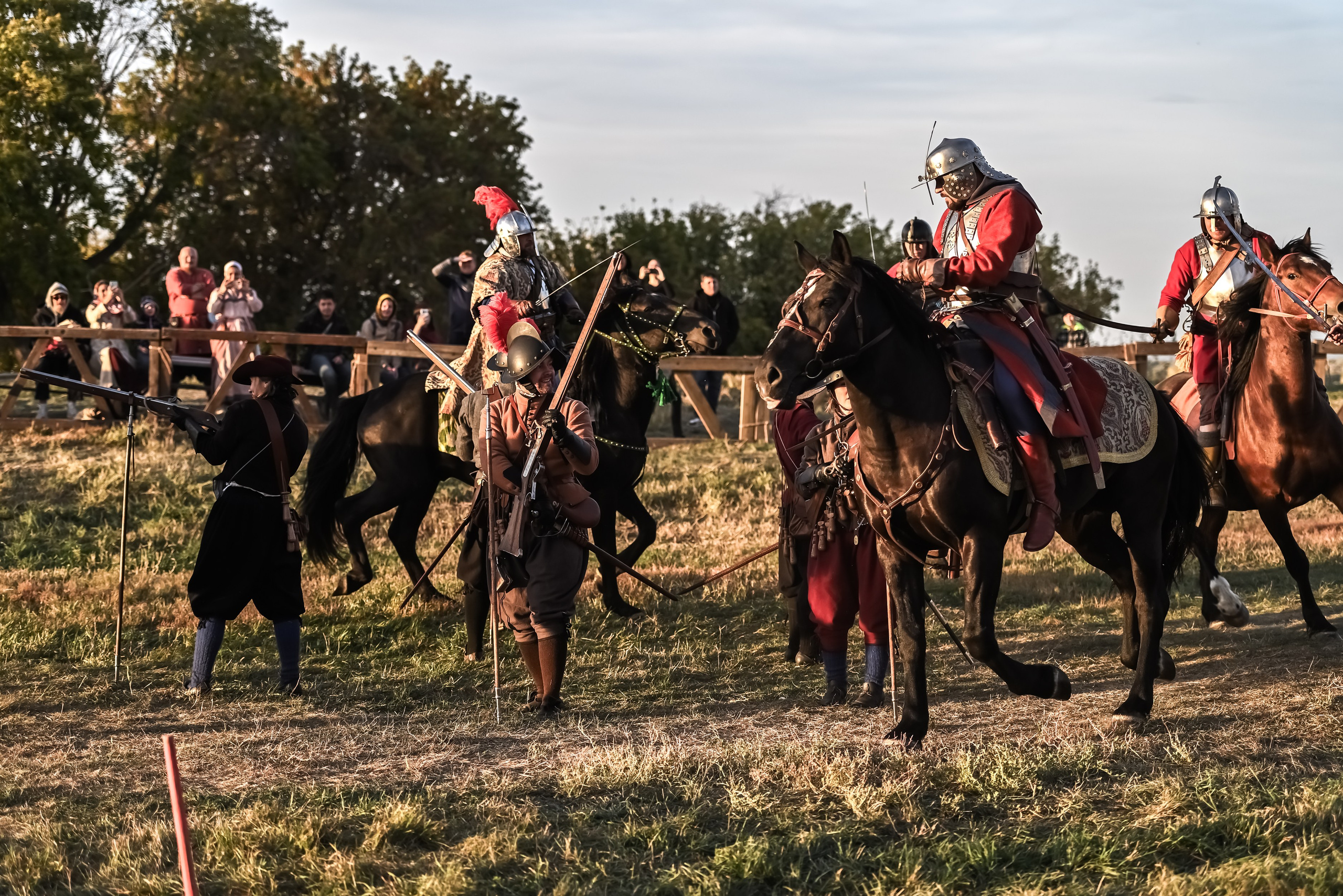 Репортажная съемка фестиваля средневекового боя