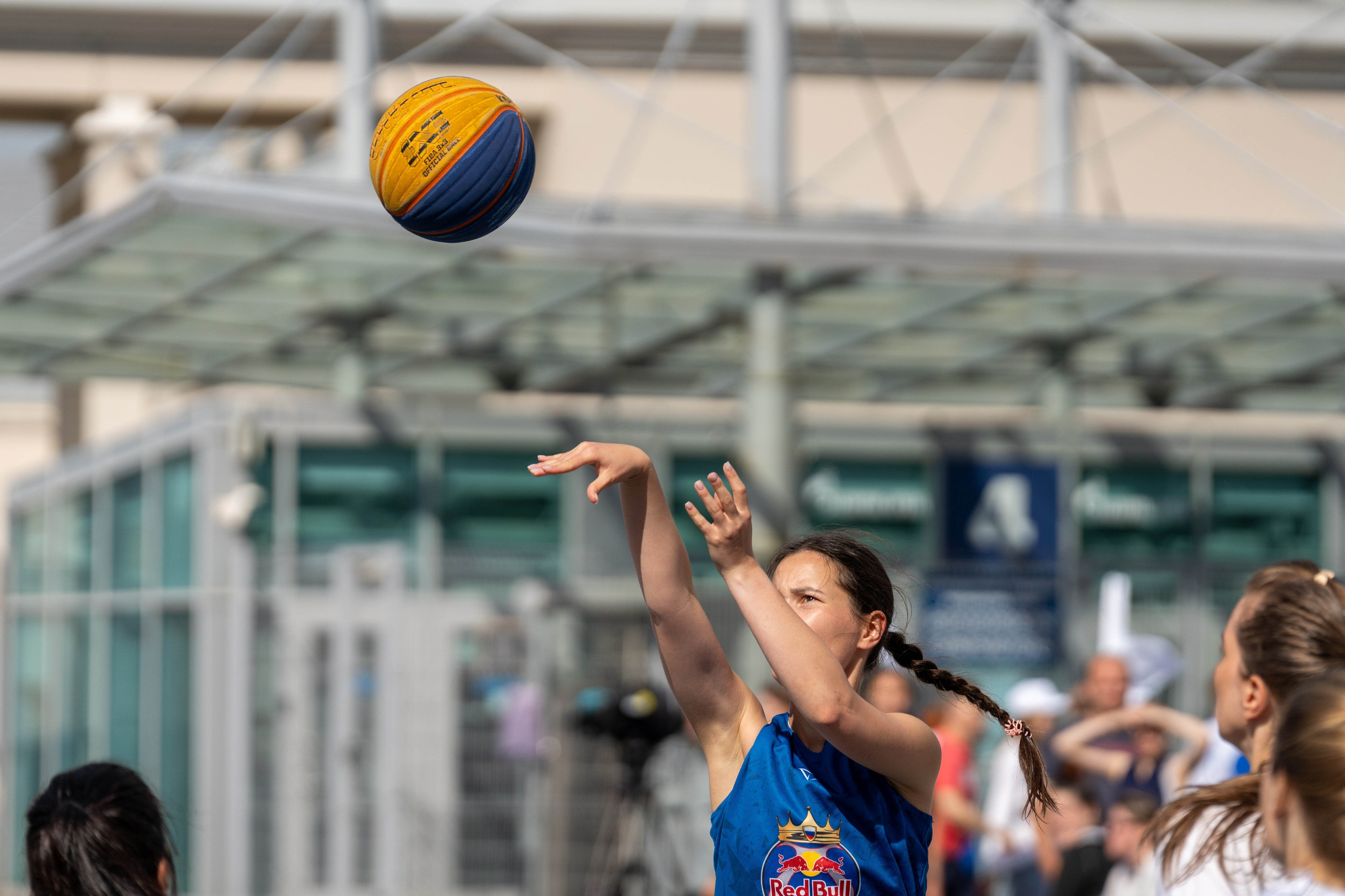 Репортажный фотограф спорт съемка баскетбола 3х3 «Оранжевый мяч»