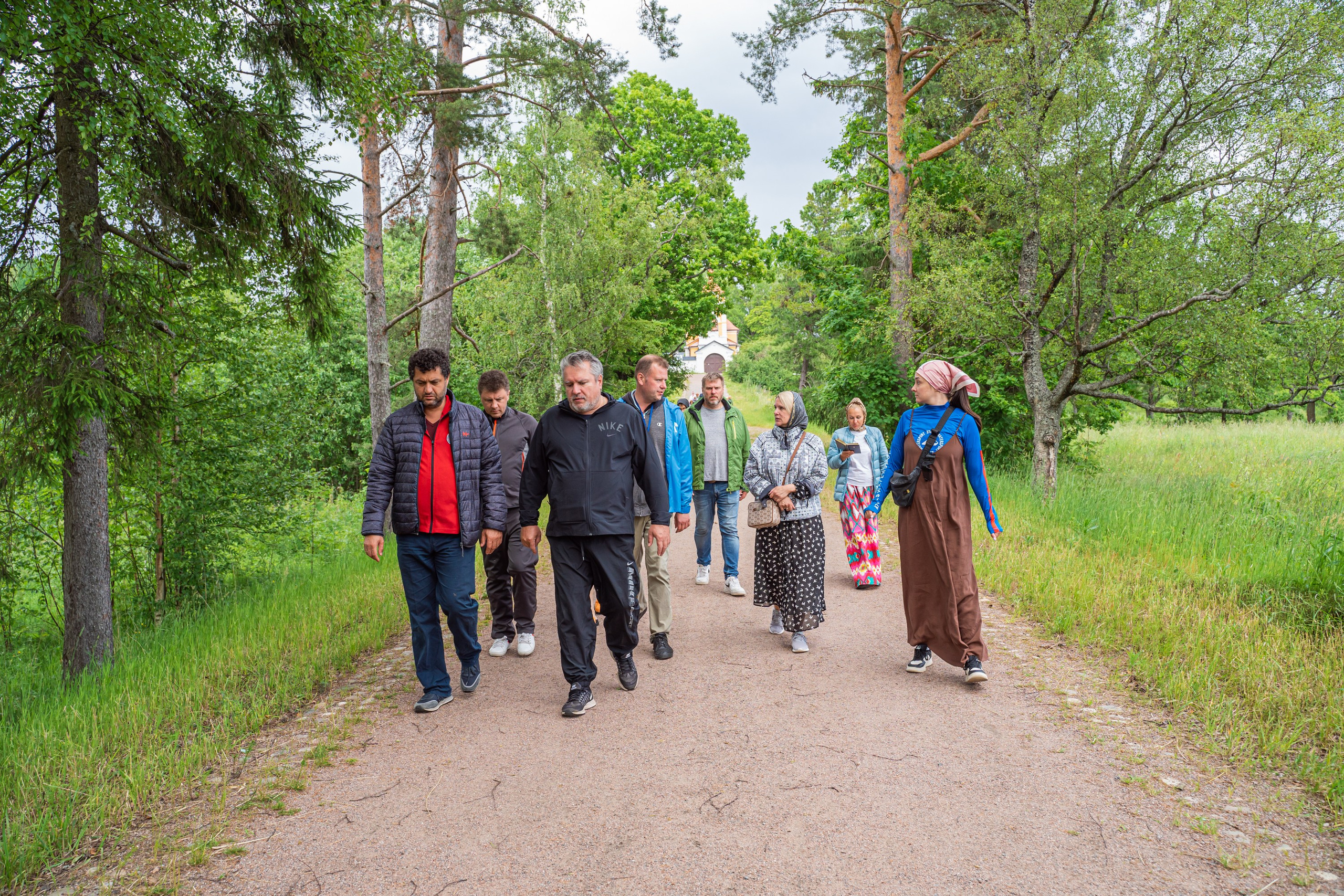Гидровыезд в Коневский мужской монастырь. Свадебный, семейный, портретный, репортажный фотограф в Санкт-Петербурге