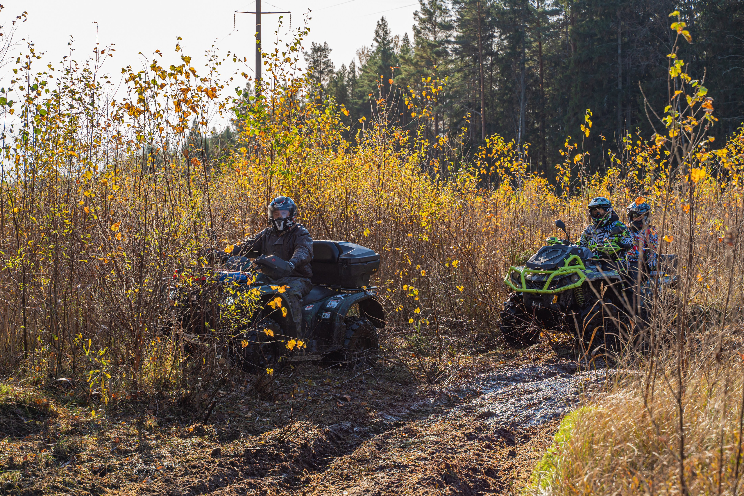Квадровыезд- фоторепортаж Псковская область. Свадебный, семейный, портретный, репортажный фотограф в Санкт-Петербурге