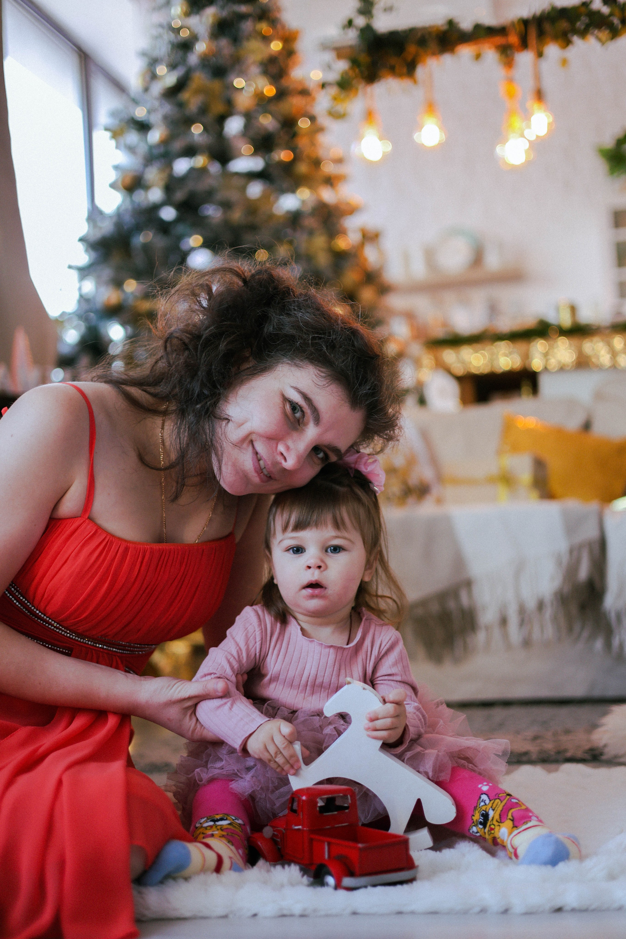 Новогодняя история «Нелля и ее семья». Фотограф в Москве Анастасия Калинина