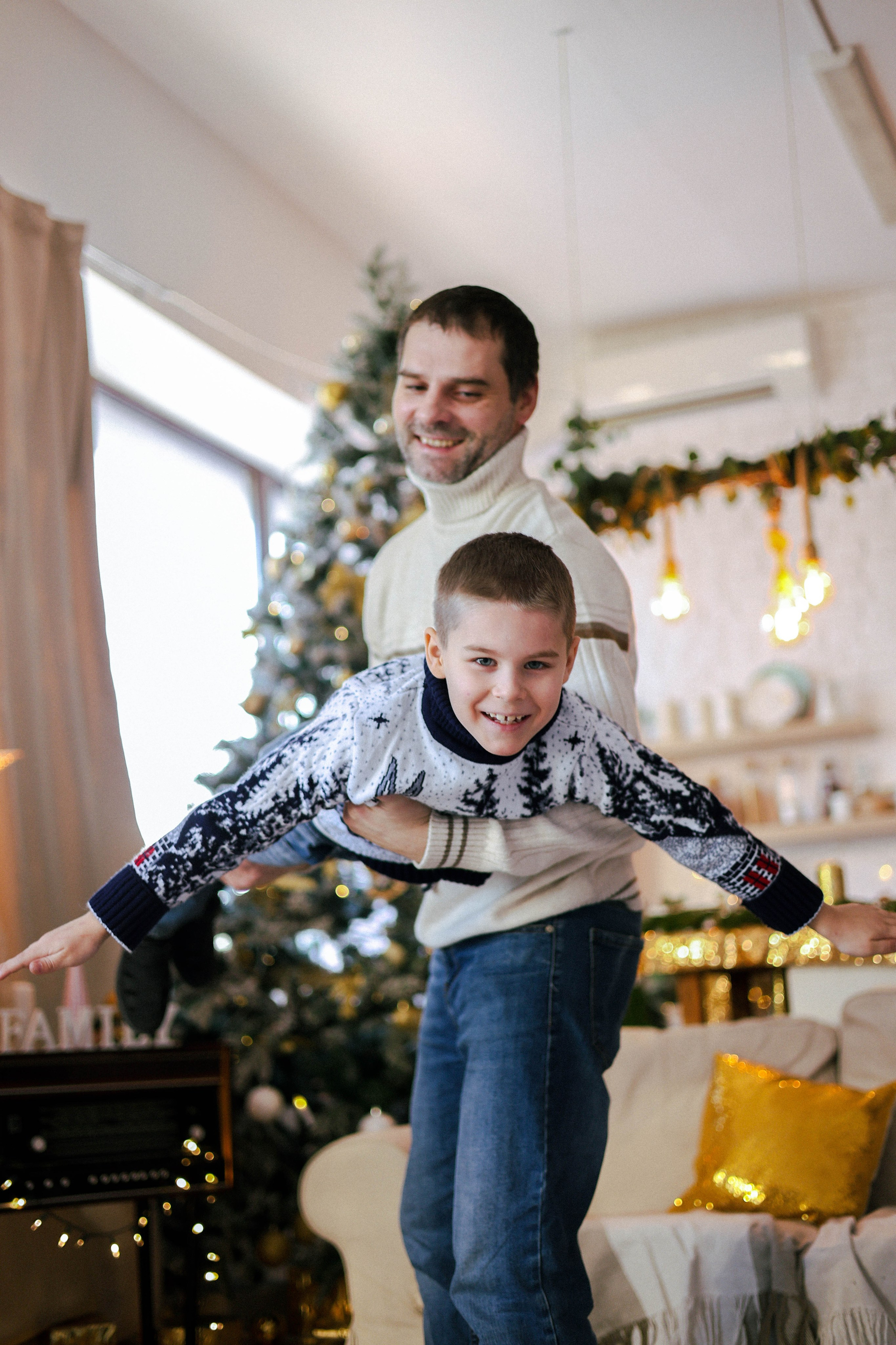 Новогодняя история «Нелля и ее семья». Фотограф в Москве Анастасия Калинина