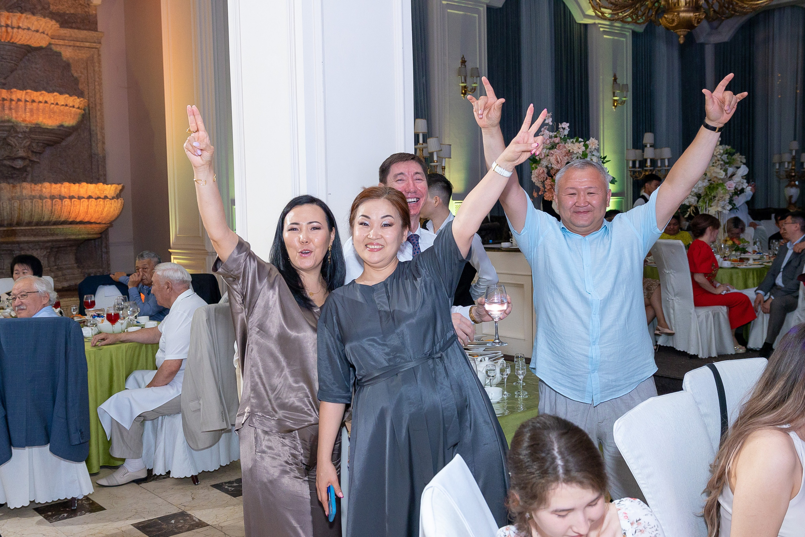 Свадебный банкет. Фото и видеосъемка в Алматы