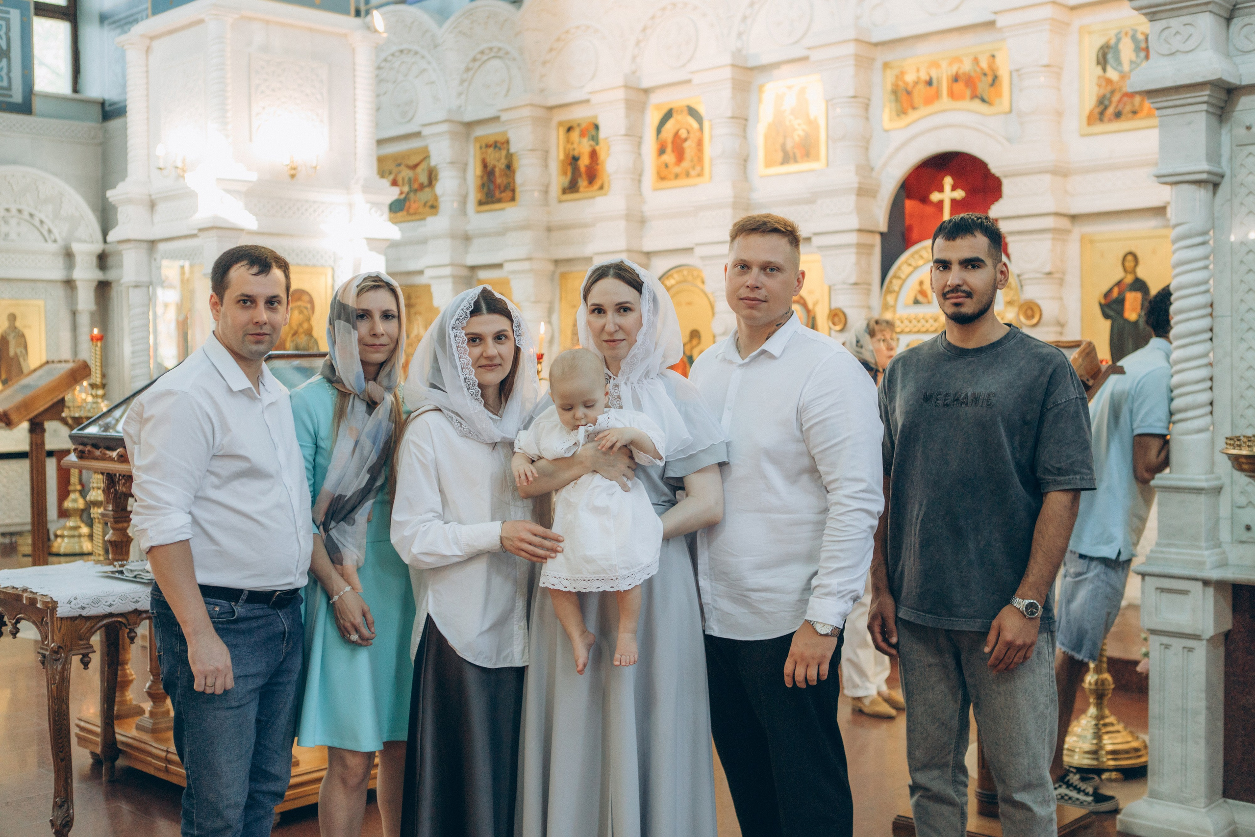 Крещение Софьи. Семейный фотограф и фотограф на роды в Ростове-на-Дону Мухина Виктория