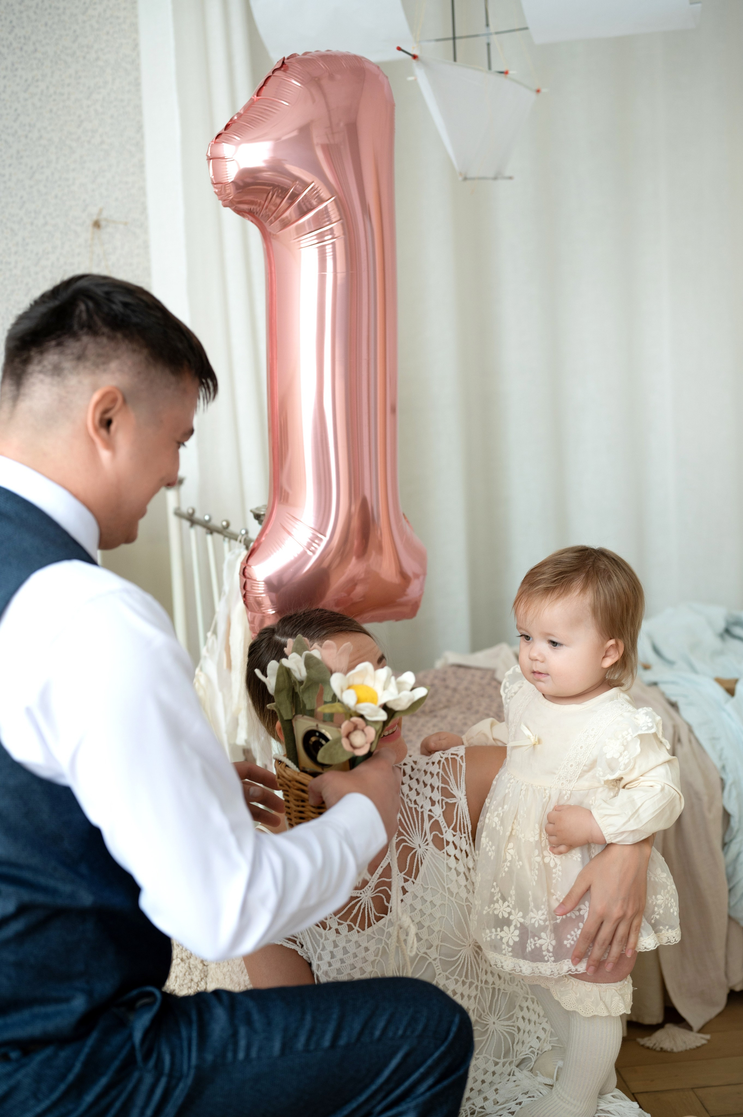 Годик Евы, фотостудия «Мечтатели». Фотограф новорожденных, семейный детский в Тюмени Татьяна Морозова