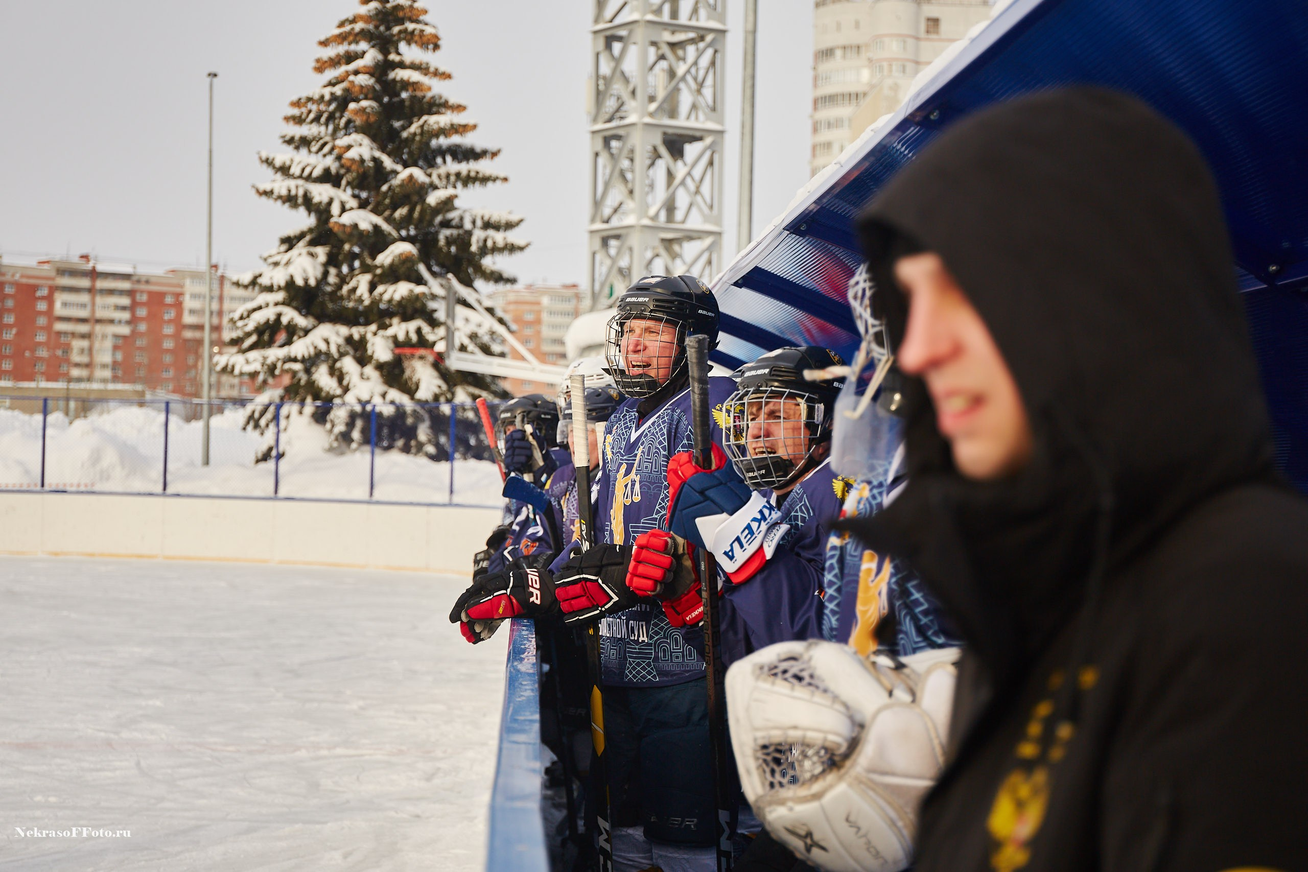 Турнир по хоккею «Русская классика» в рамках Офицерской хоккейной лиги. Спортивный фотограф Некрасов Денис