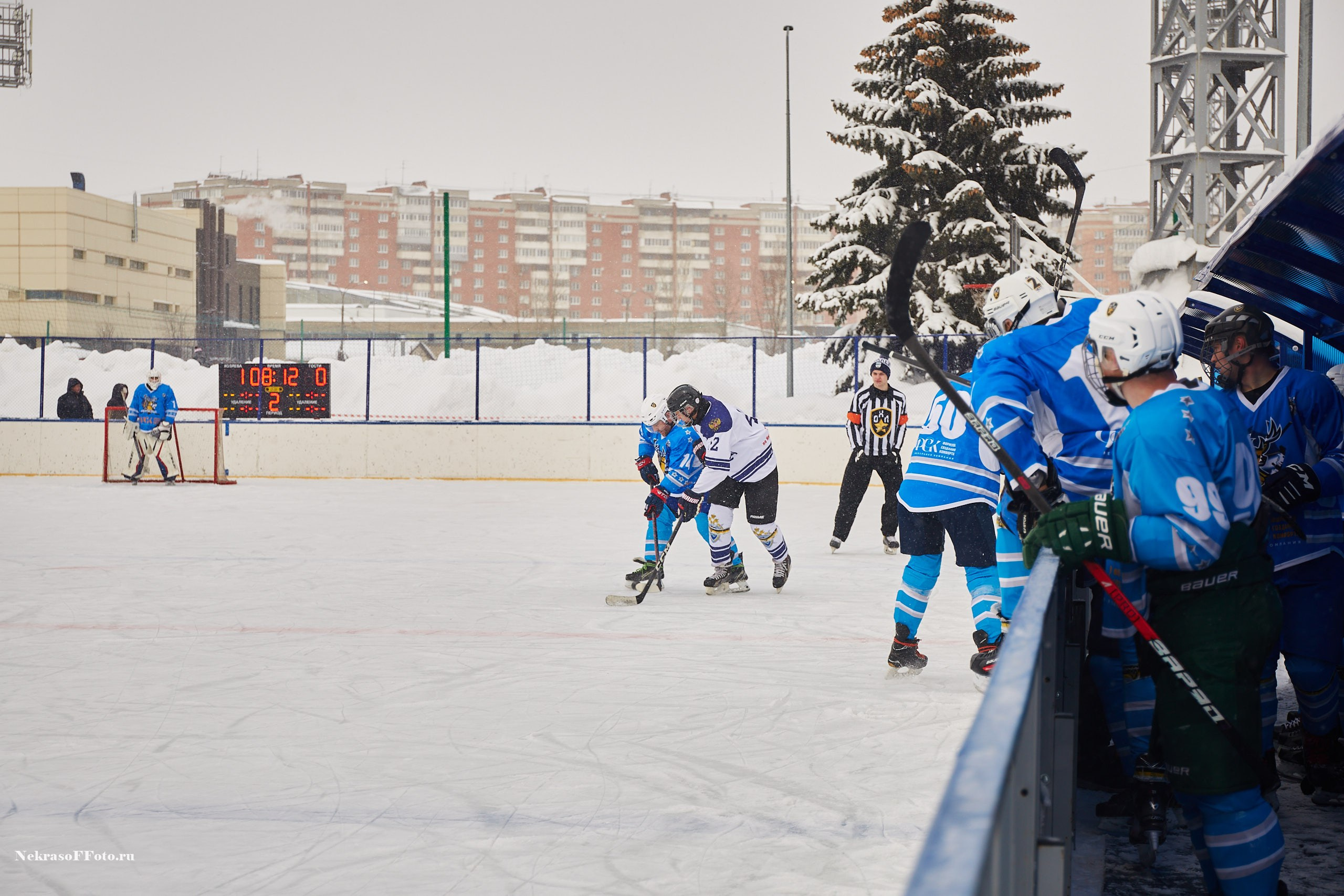 Турнир по хоккею «Русская классика» в рамках Офицерской хоккейной лиги. Спортивный фотограф Некрасов Денис
