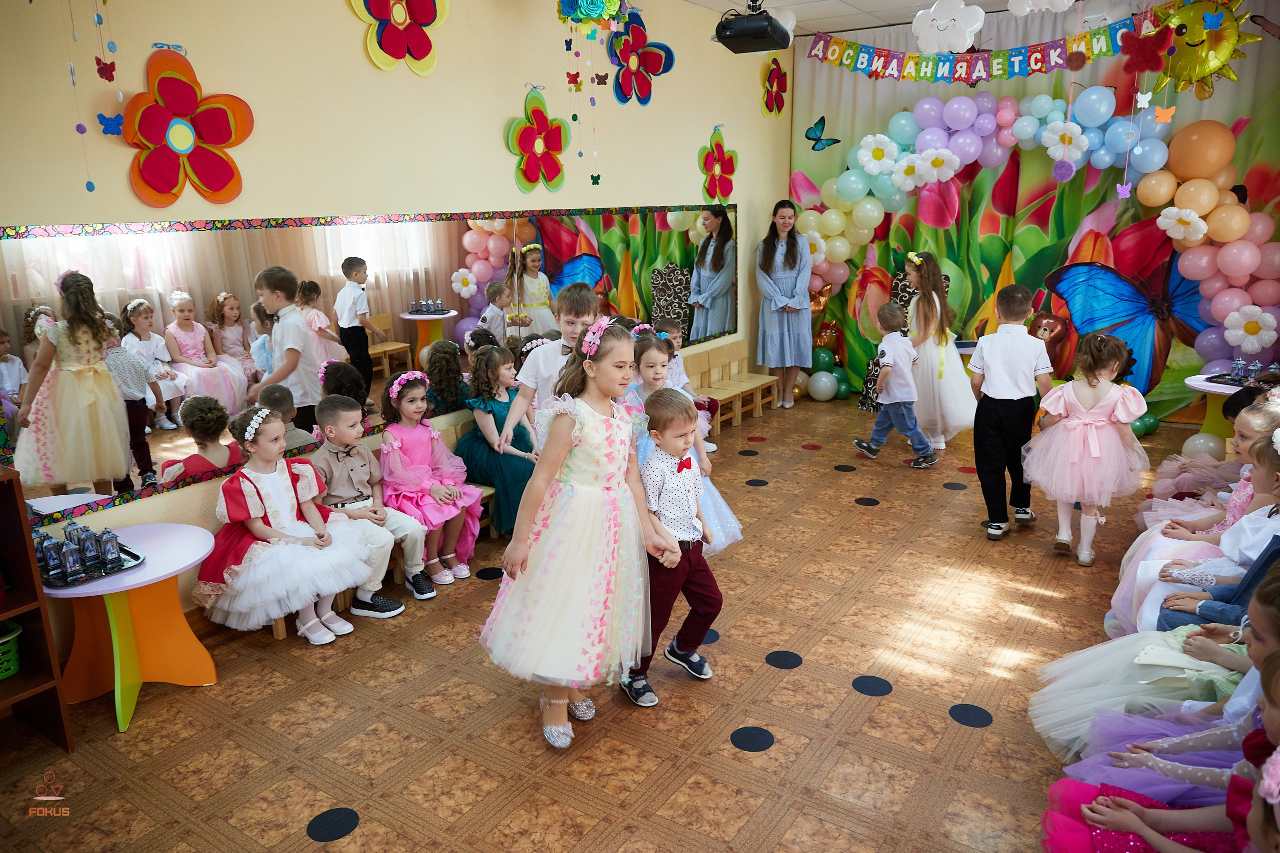 Выпускной детский сад. Спортивный фотограф Некрасов Денис