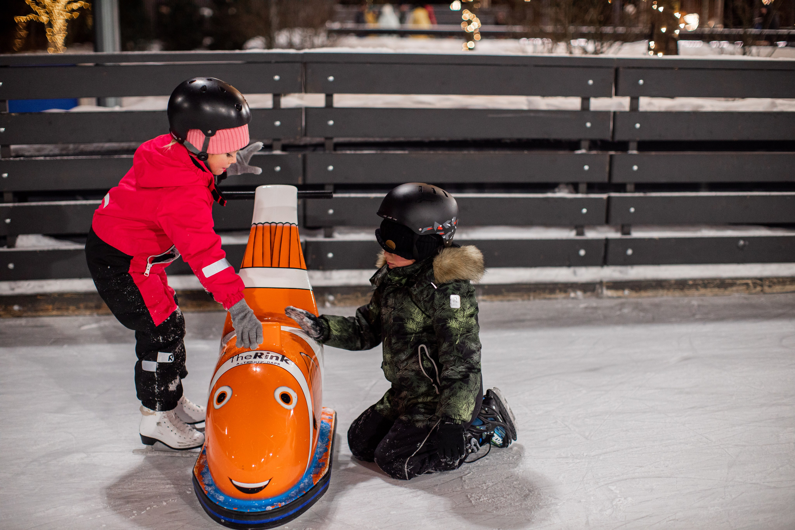 Каток The Rink. Семейный и детский фотограф в Москве Кузьмина Мария