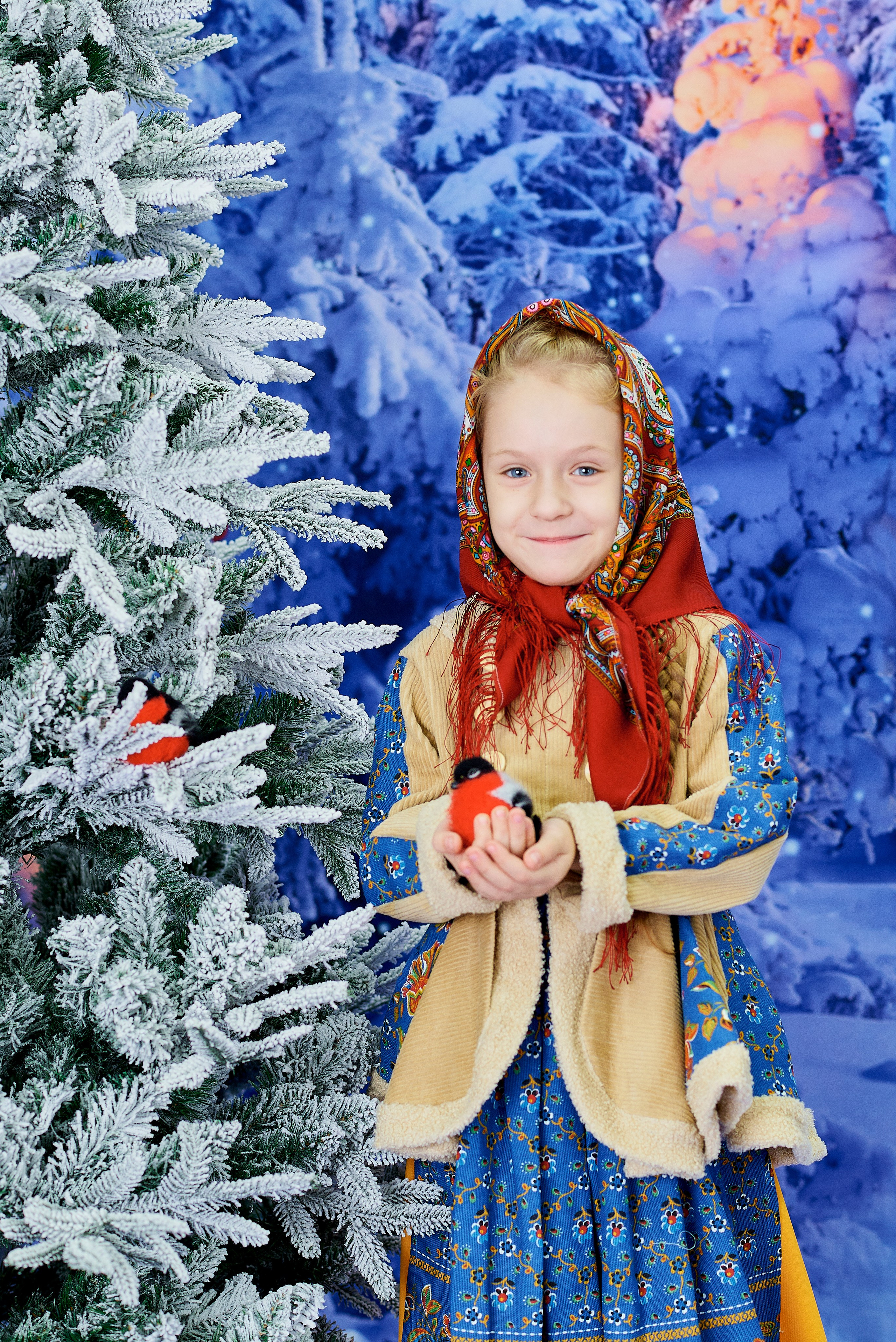 Новогодний фотопроект «Зимняя сказка». Фотостудия «Юла»