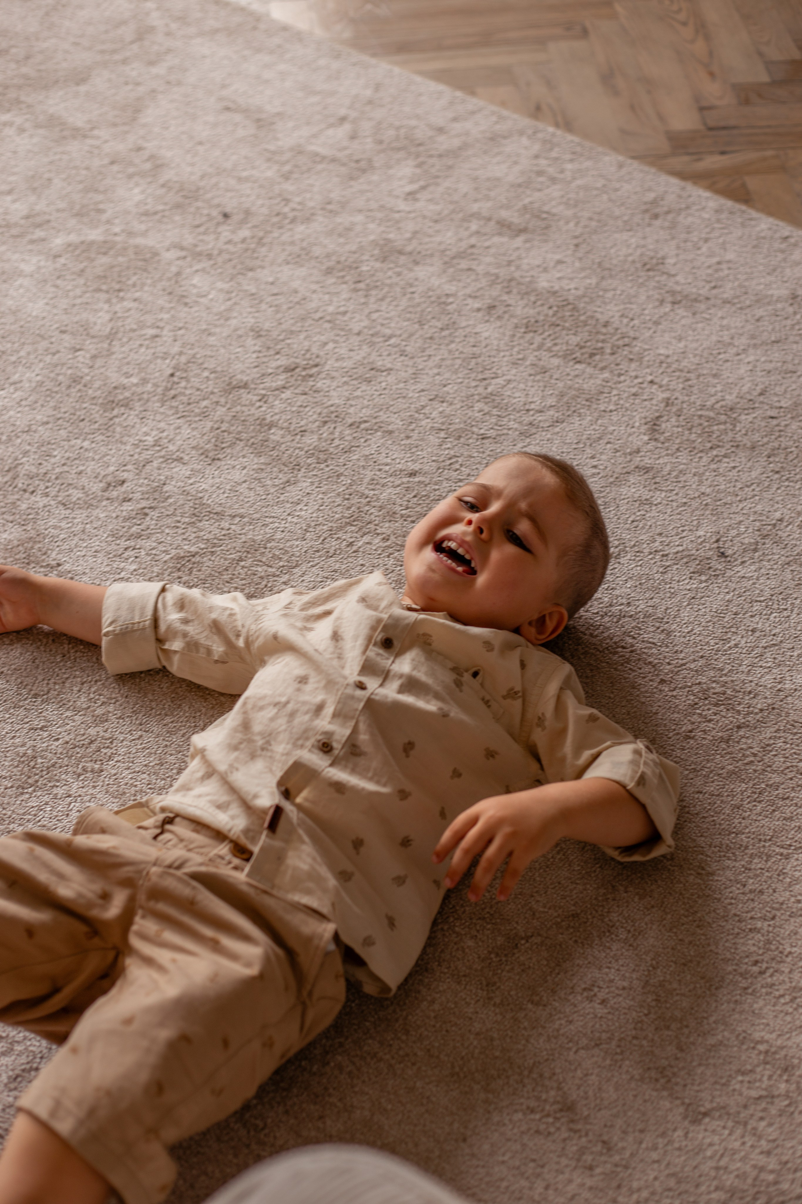 Надежда, Григорий и Ваня с семьёй