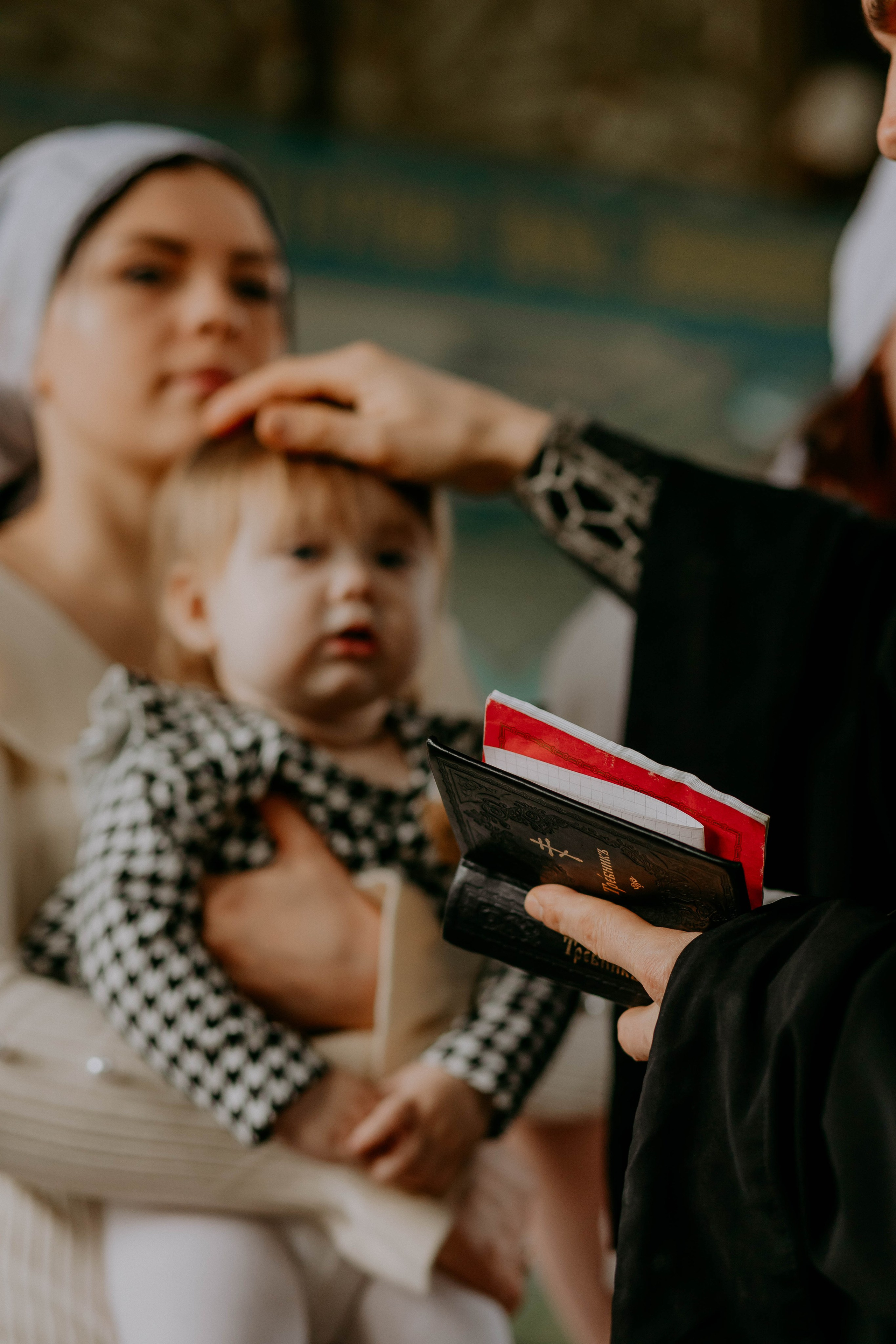 Крещение Василисы. Семейный фотограф в Волгодонске Краченцева Анна