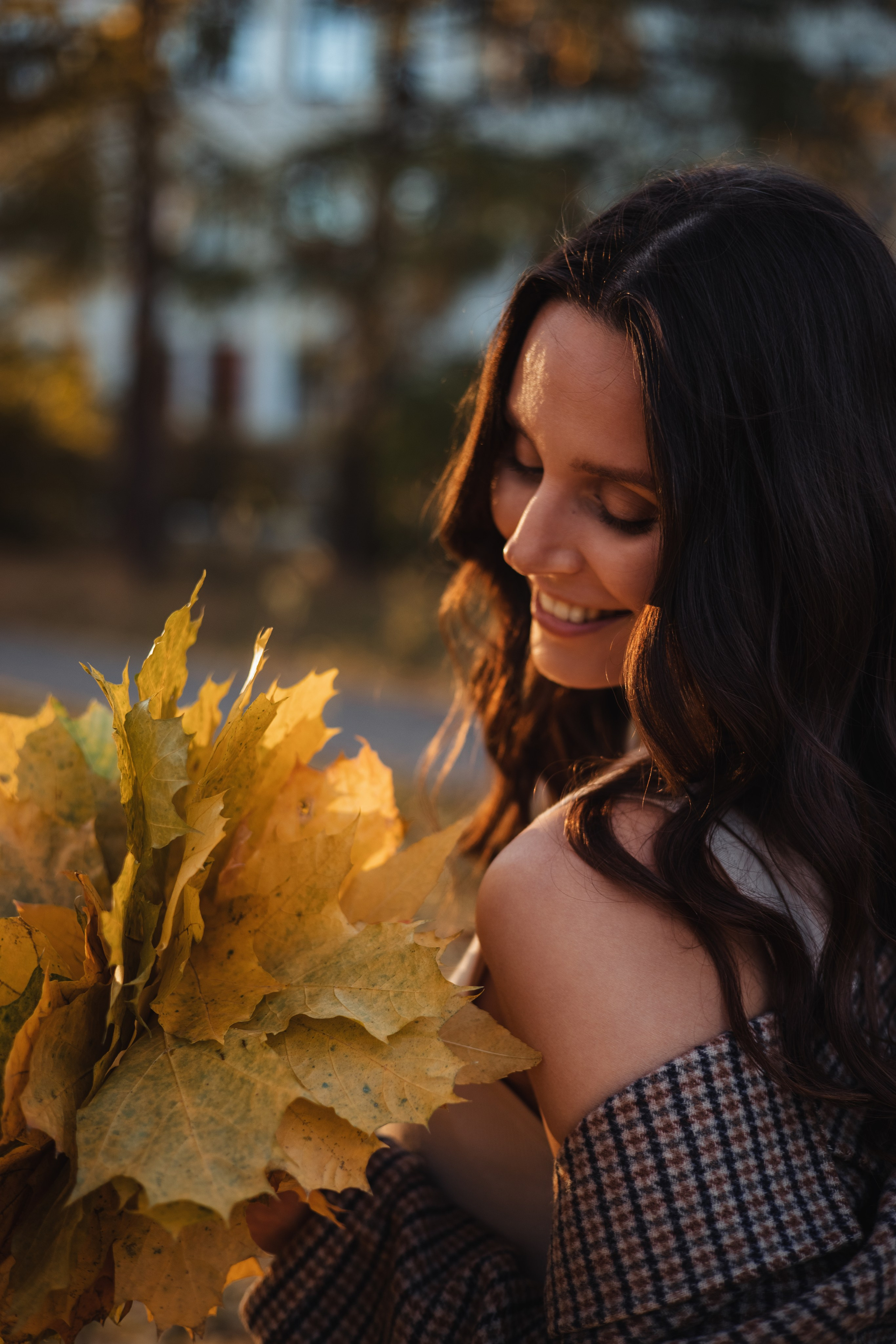 Осенняя прогулочная фотосессия. Фотограф Анна Лазарева