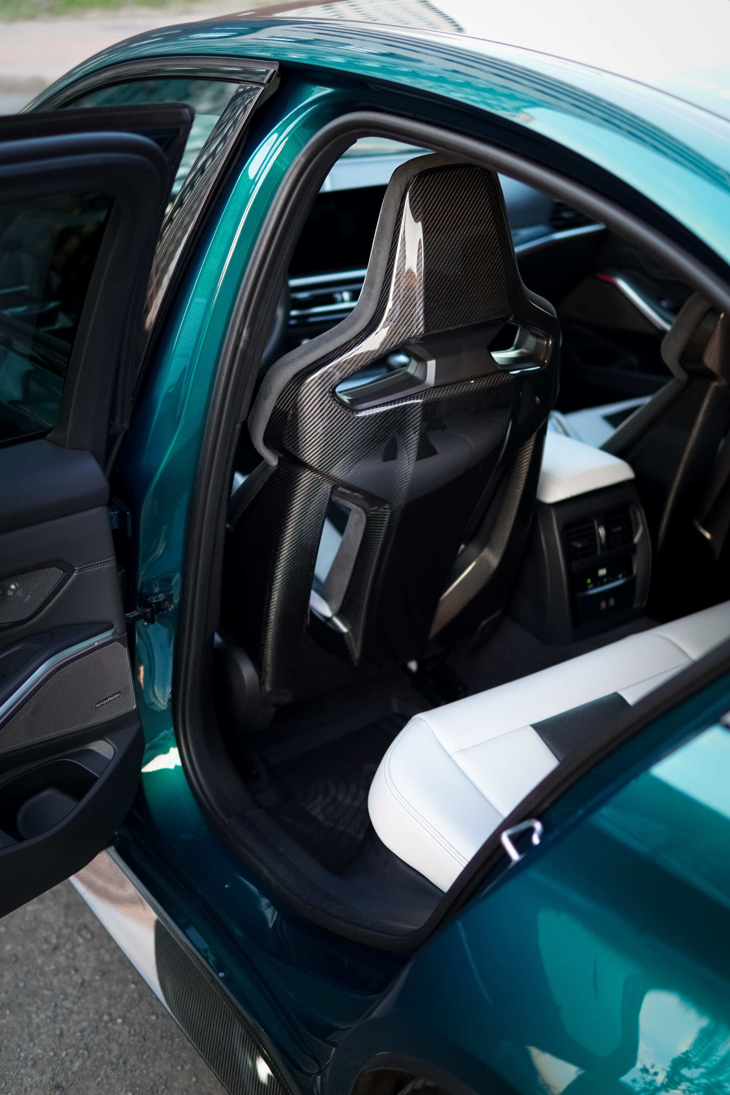 BMW M3 G80 green. AutoAlexArt