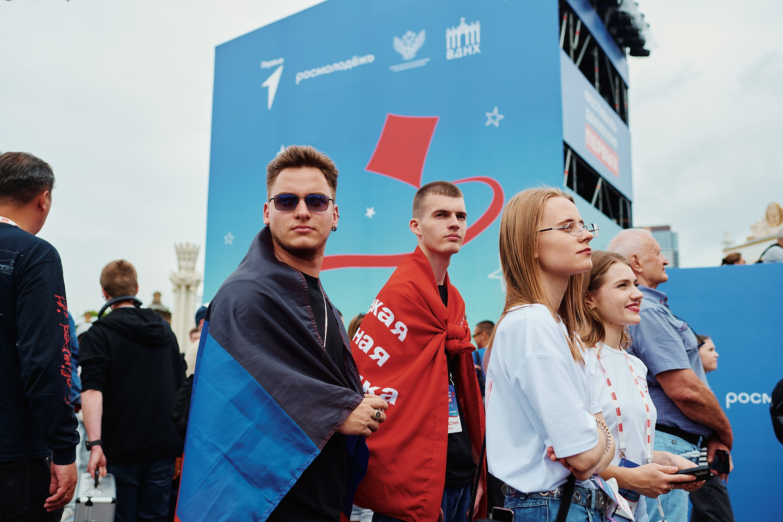 Фестиваль Движения Первых 2025. Репортажная съемка в Москве