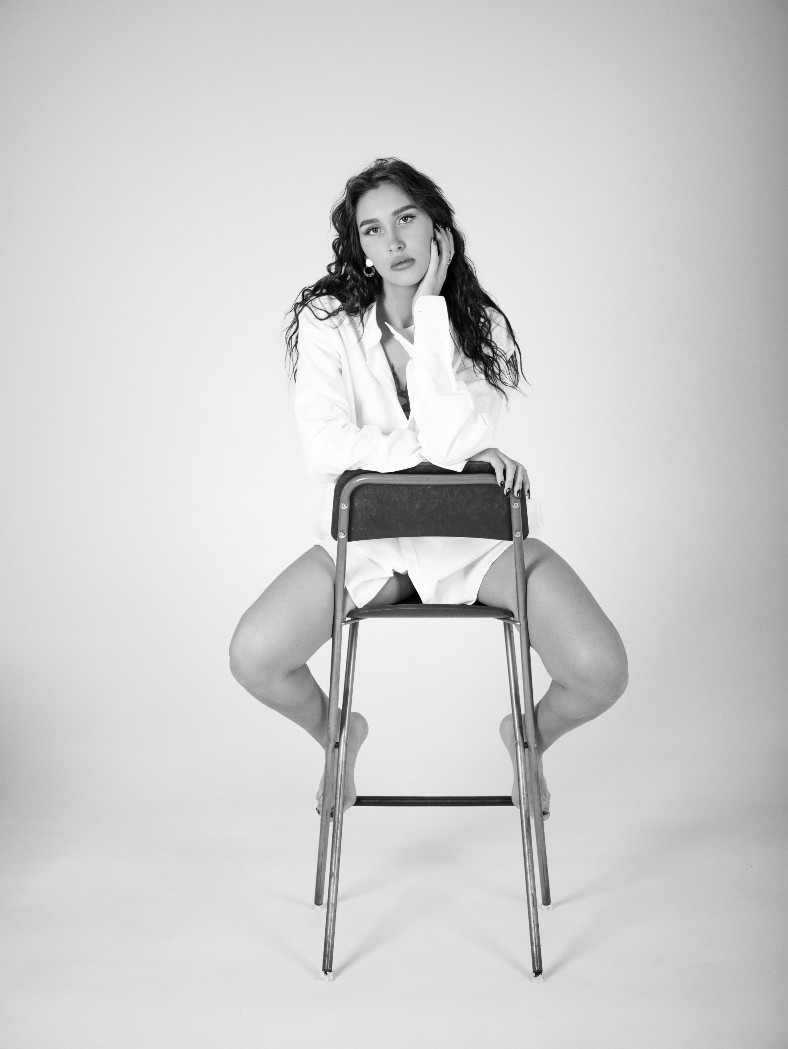 На циклораме. Свадебный и семейный фотограф в Москве Мила Широких