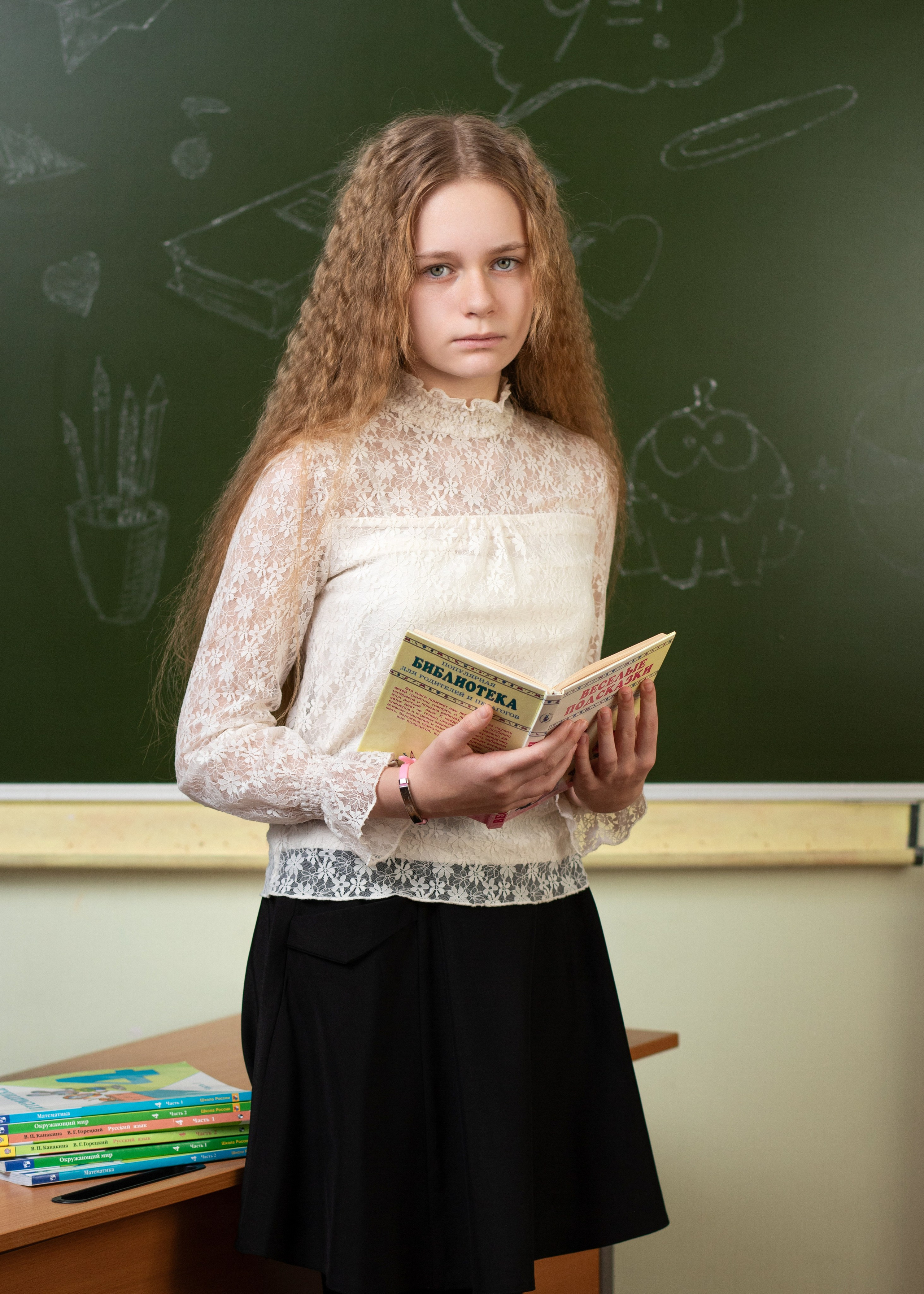 Детский портрет. Выпускная фотография. Начальная школа 4 класс