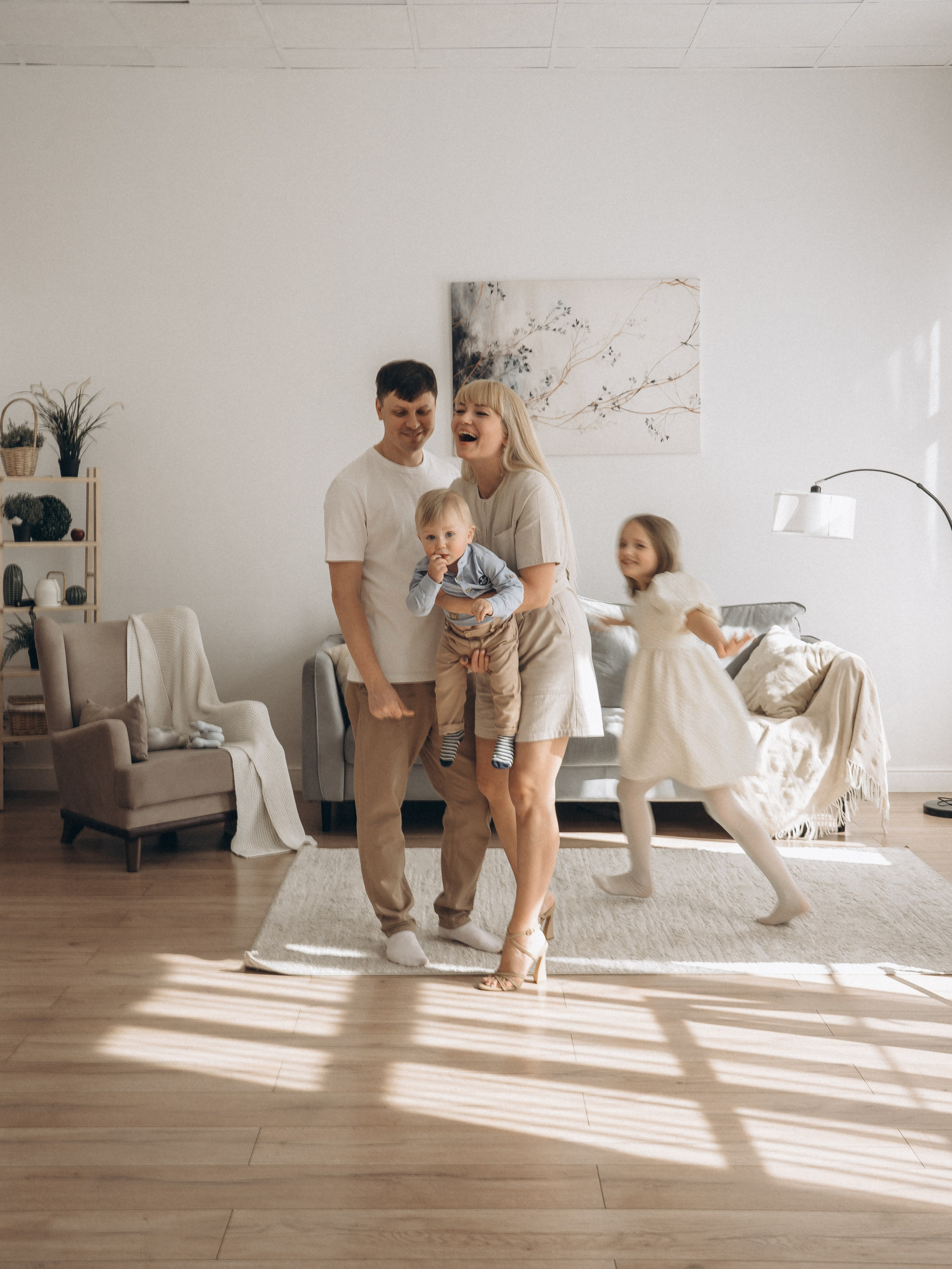Family Varichevi. Фотограф Ольга Рубцова в Москве и Московской области
