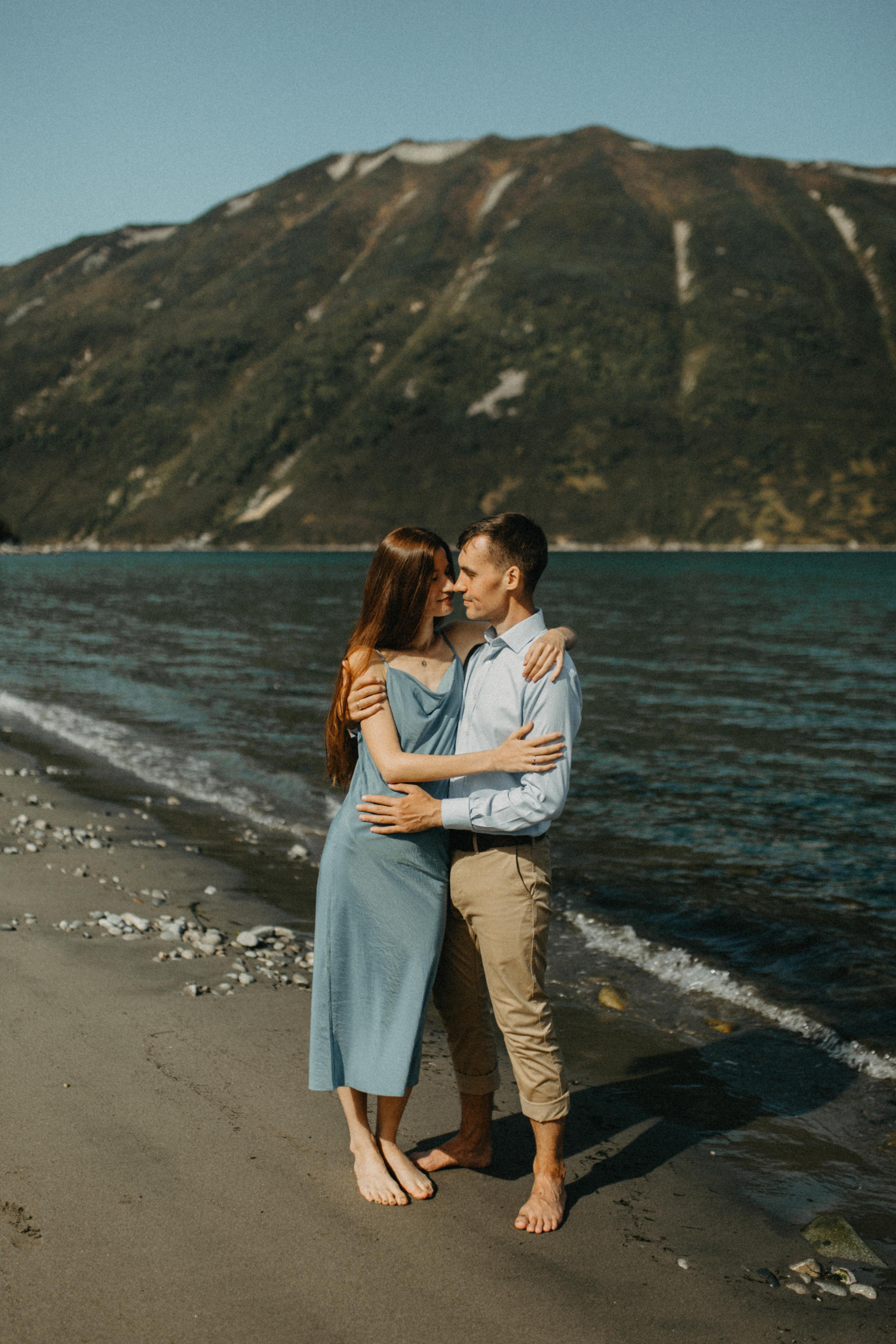 Николай и Марьям. Бухта Русская. Свадебное фото и видео на Камчатке. Туристические маршруты