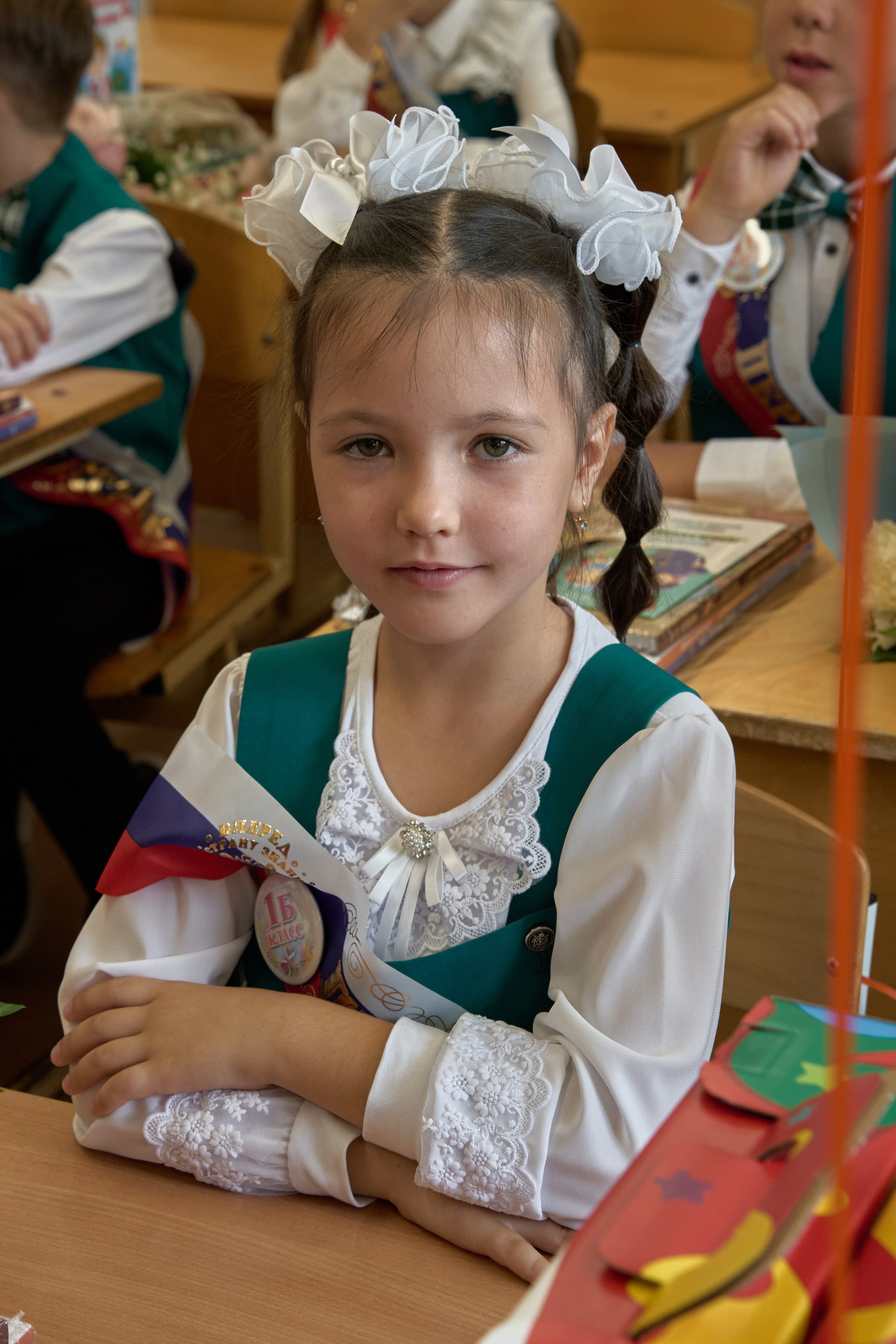 Школьная линейка. 1«Б». Фотограф в Санкт-Петербурге Настя Атом