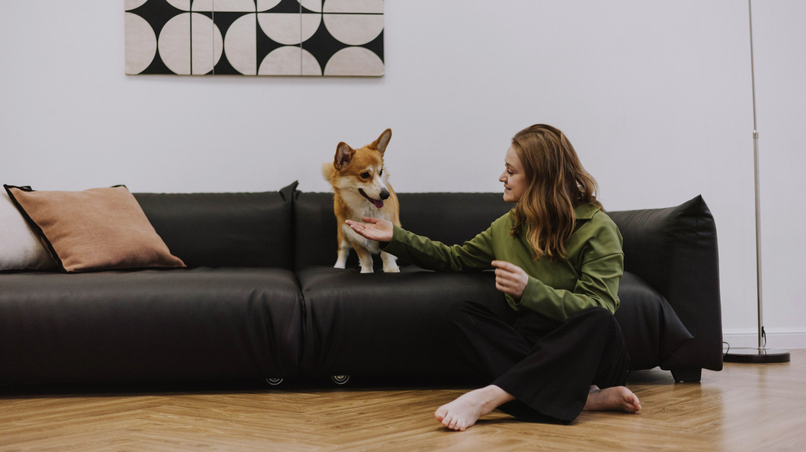 Настя и Мия. Фотограф-анималист Богданова Полина