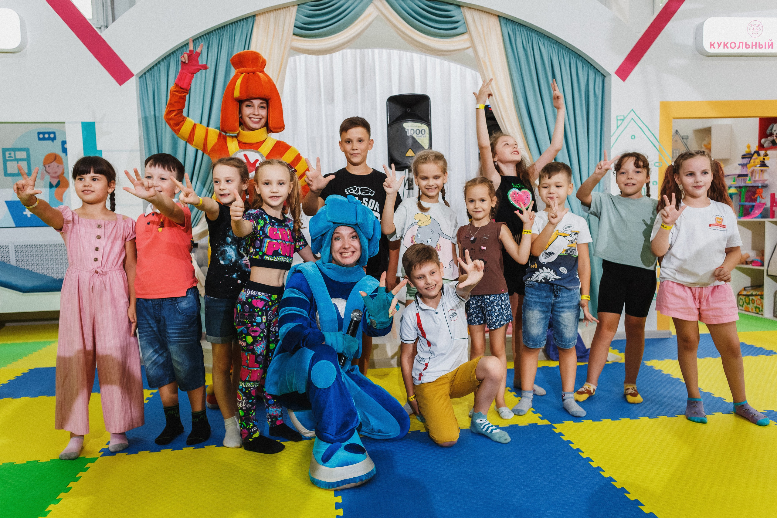 Волшебные моменты: детский праздник в игровой Клумба, Таганрог. Свадебный и семейный фотограф в Таганроге Бакарюк Антон