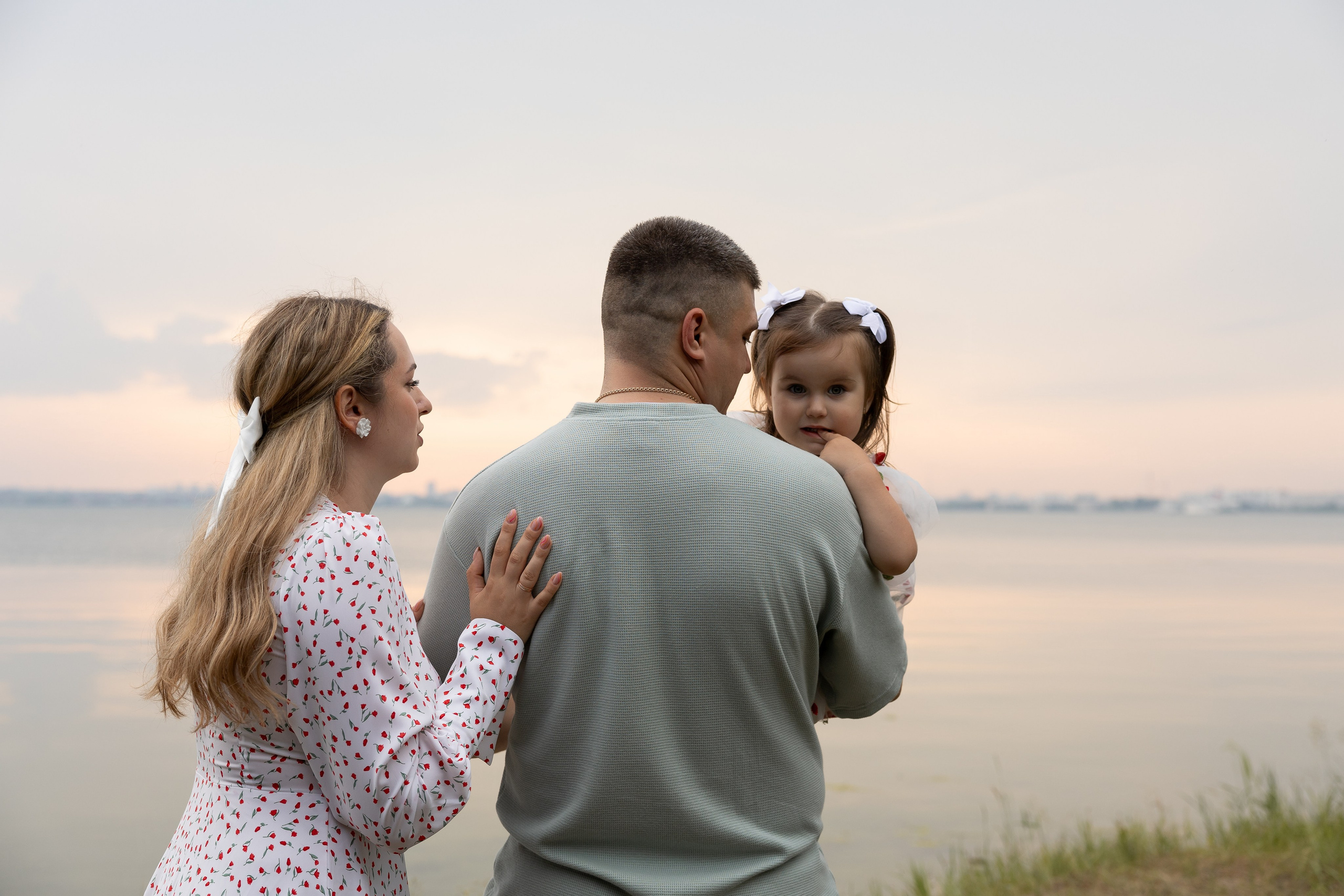 Денис, Наталья и София. Семейный и свадебный фотограф в Челябинске Мария Леонтьева