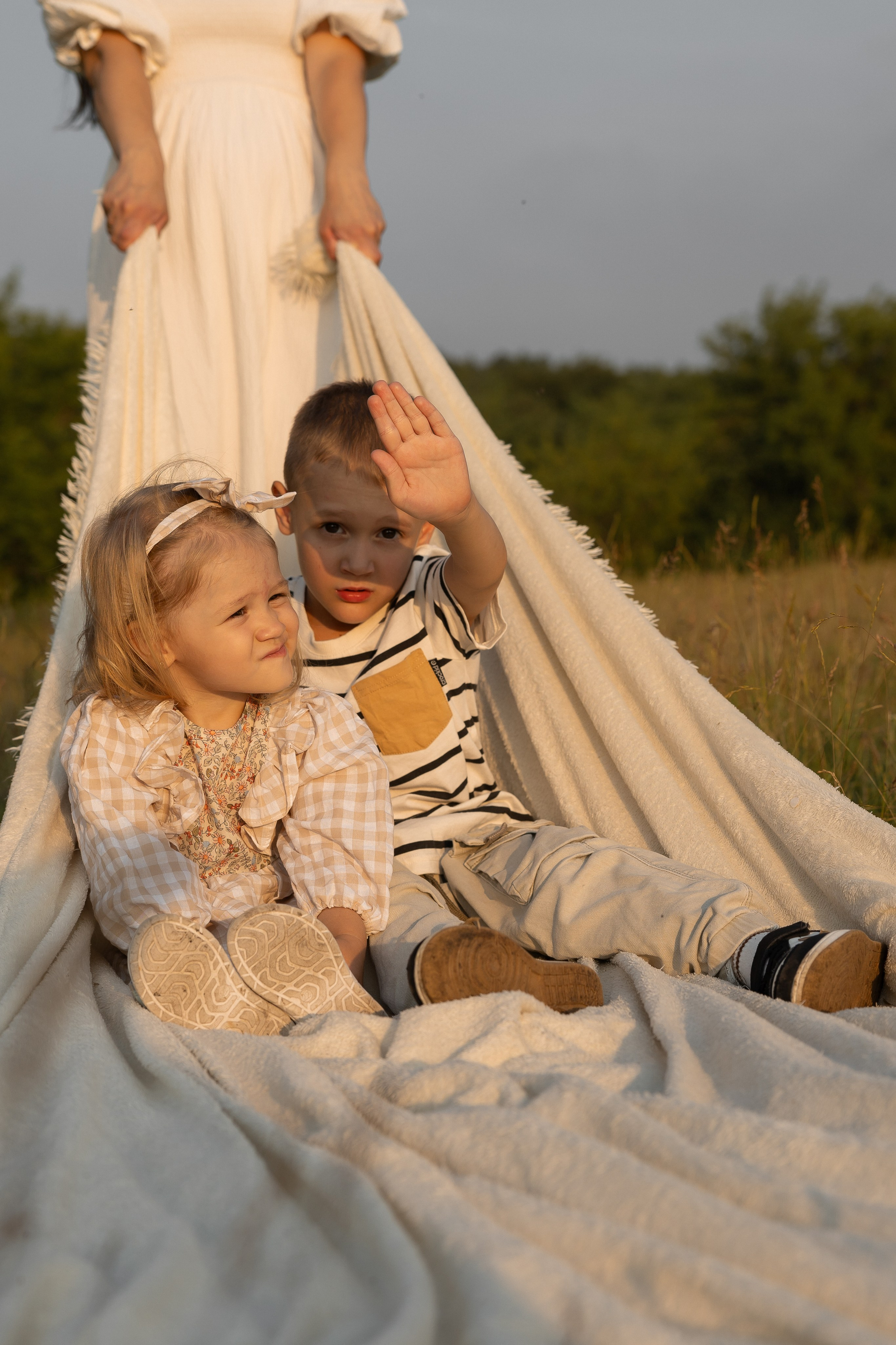 В поле. Семейный и свадебный фотограф в Челябинске Мария Леонтьева