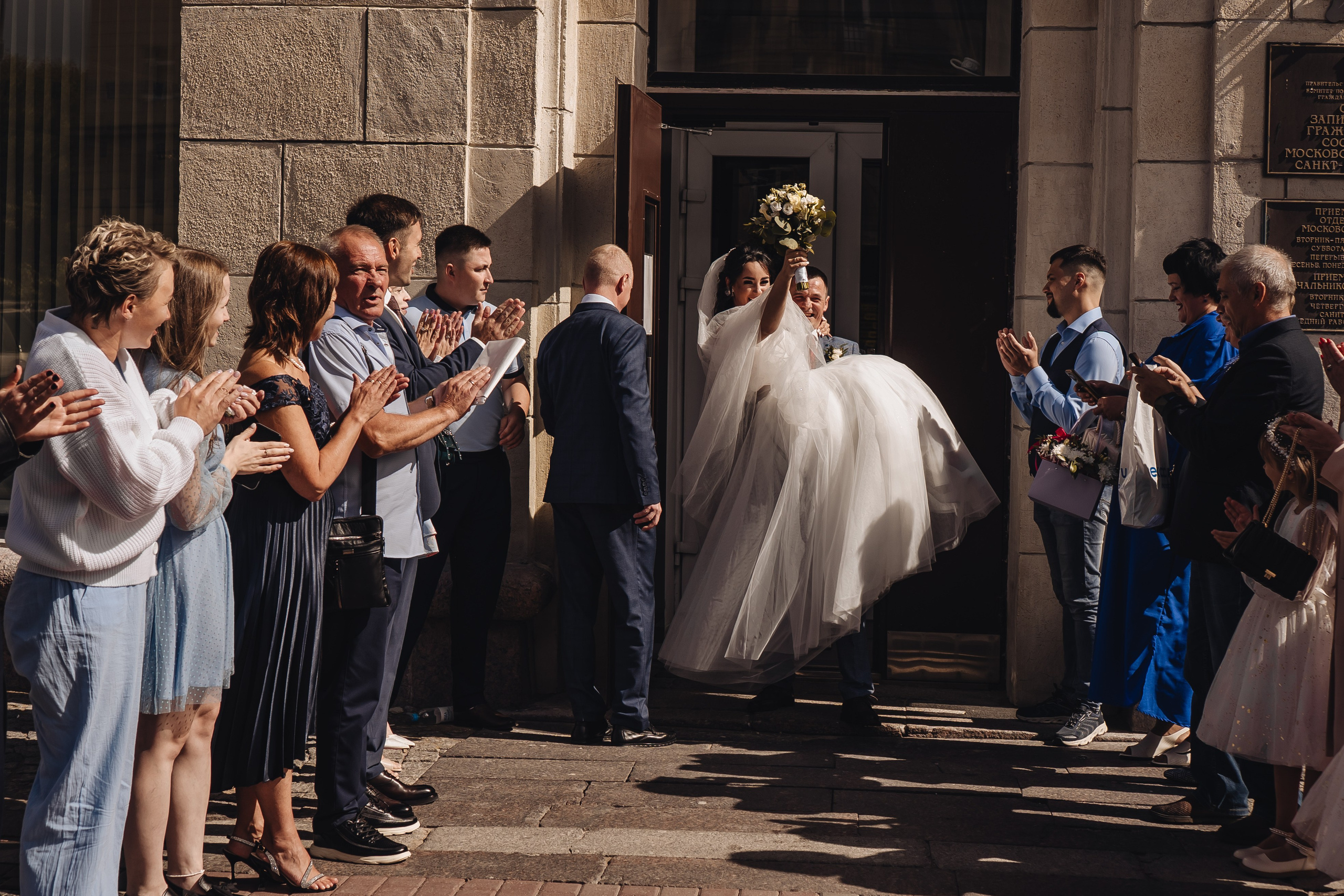 СВАДЕБНАЯ СЬЕМКА В ЗАГСЕ НА МОСКОВСКОМ ПРОСПЕКТЕ. Профессиональный фотограф, Санкт-Петербург — Виктория Богомолова