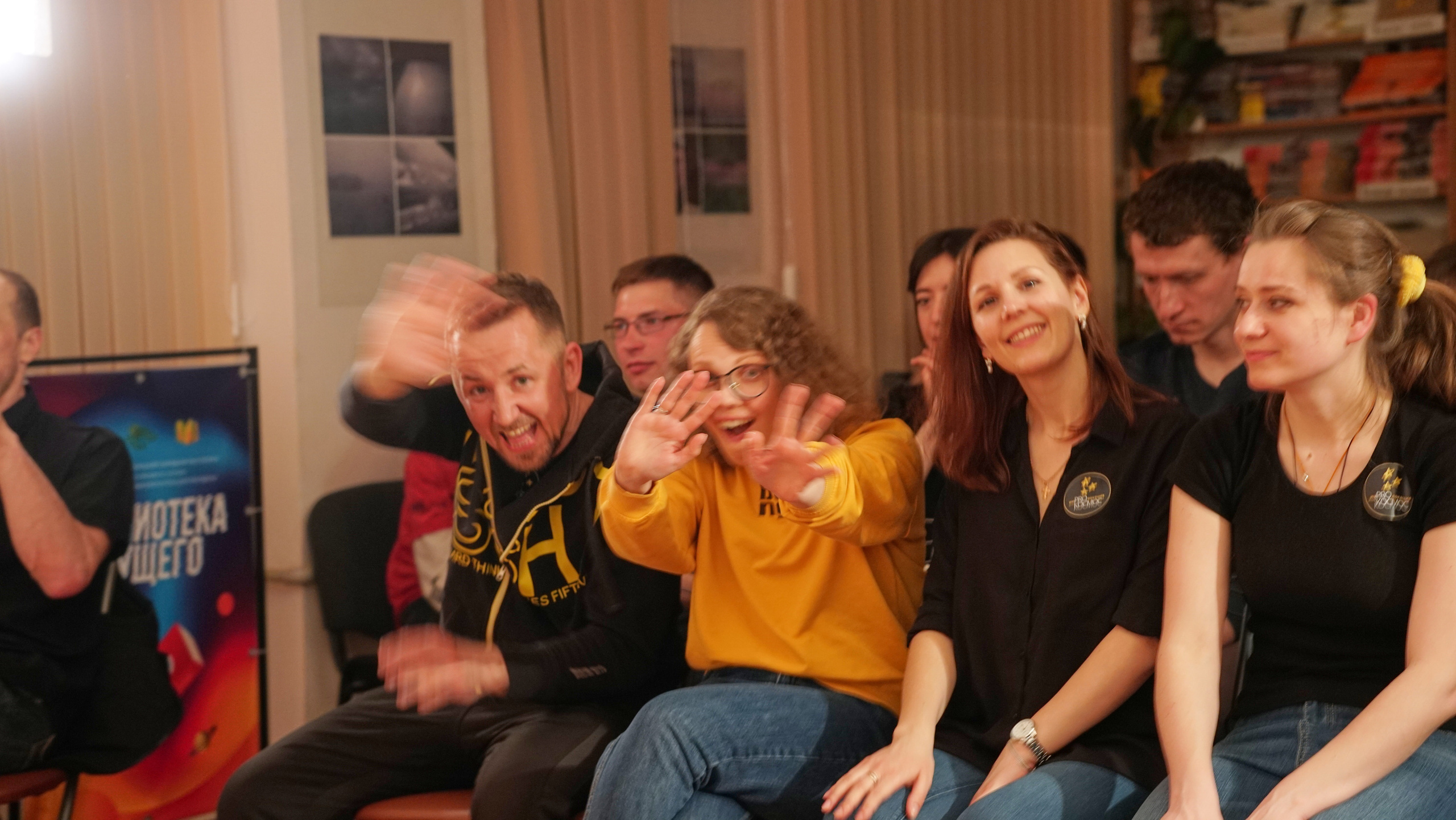 ИмPRОвокация на Библионочи-2021. Видеооператор Андрей Сапенок