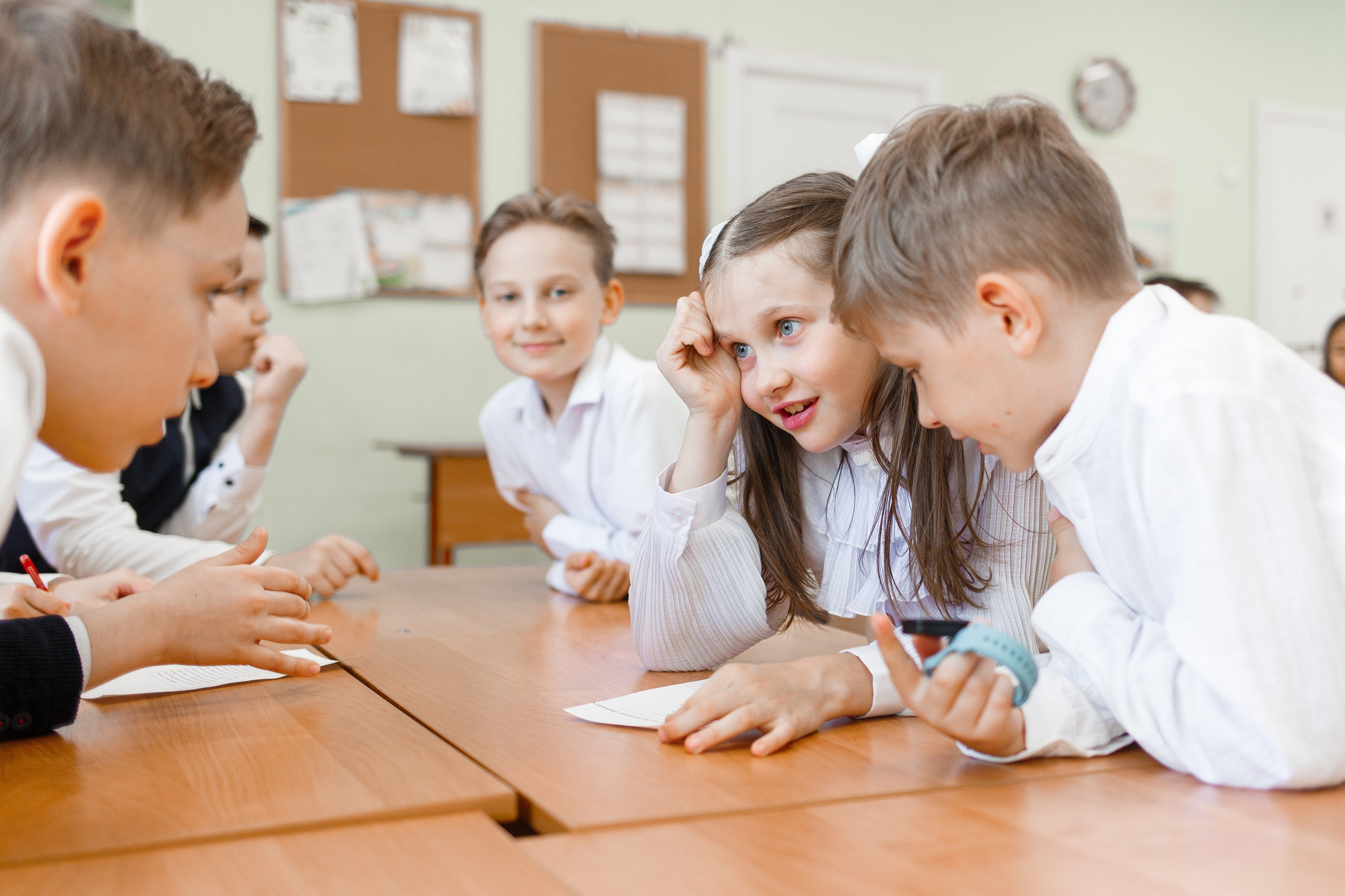 Школьная фотосъемка 3-го класса. Репортажный фотограф Борис Геер