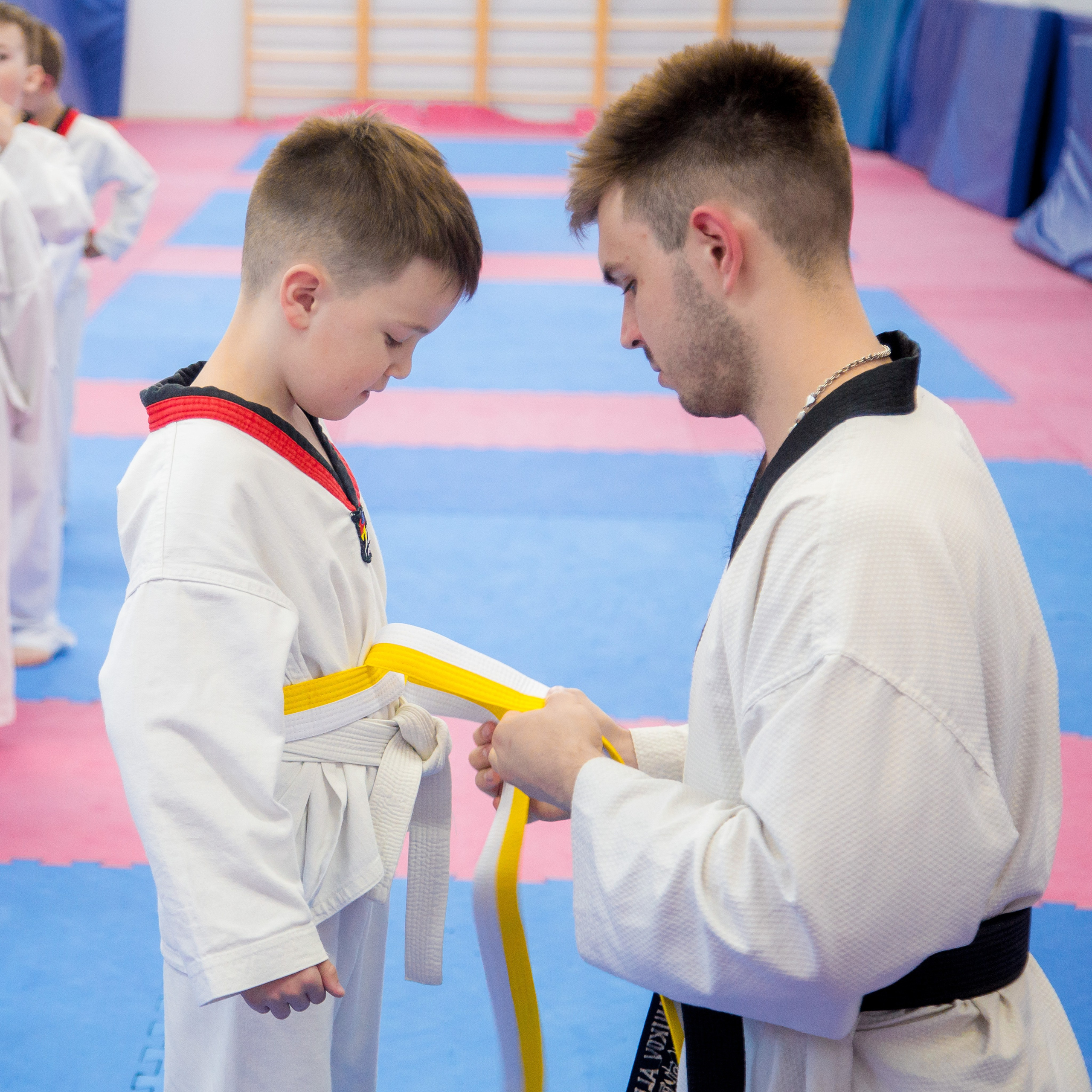 Желтый пояс по тхеквандо. Репортажный фотограф Борис Геер