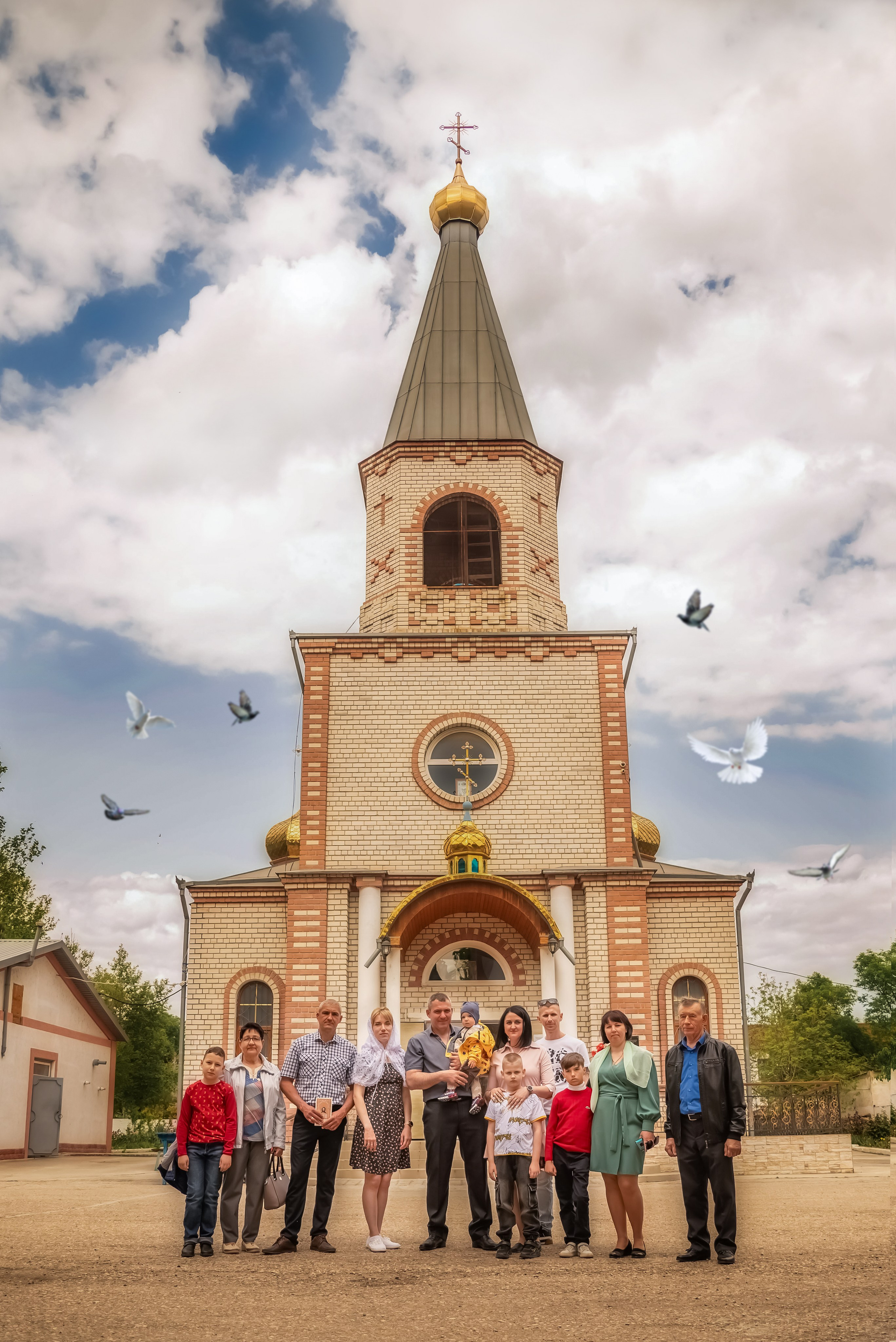 Крещение. Выпускные альбомы в Крыму