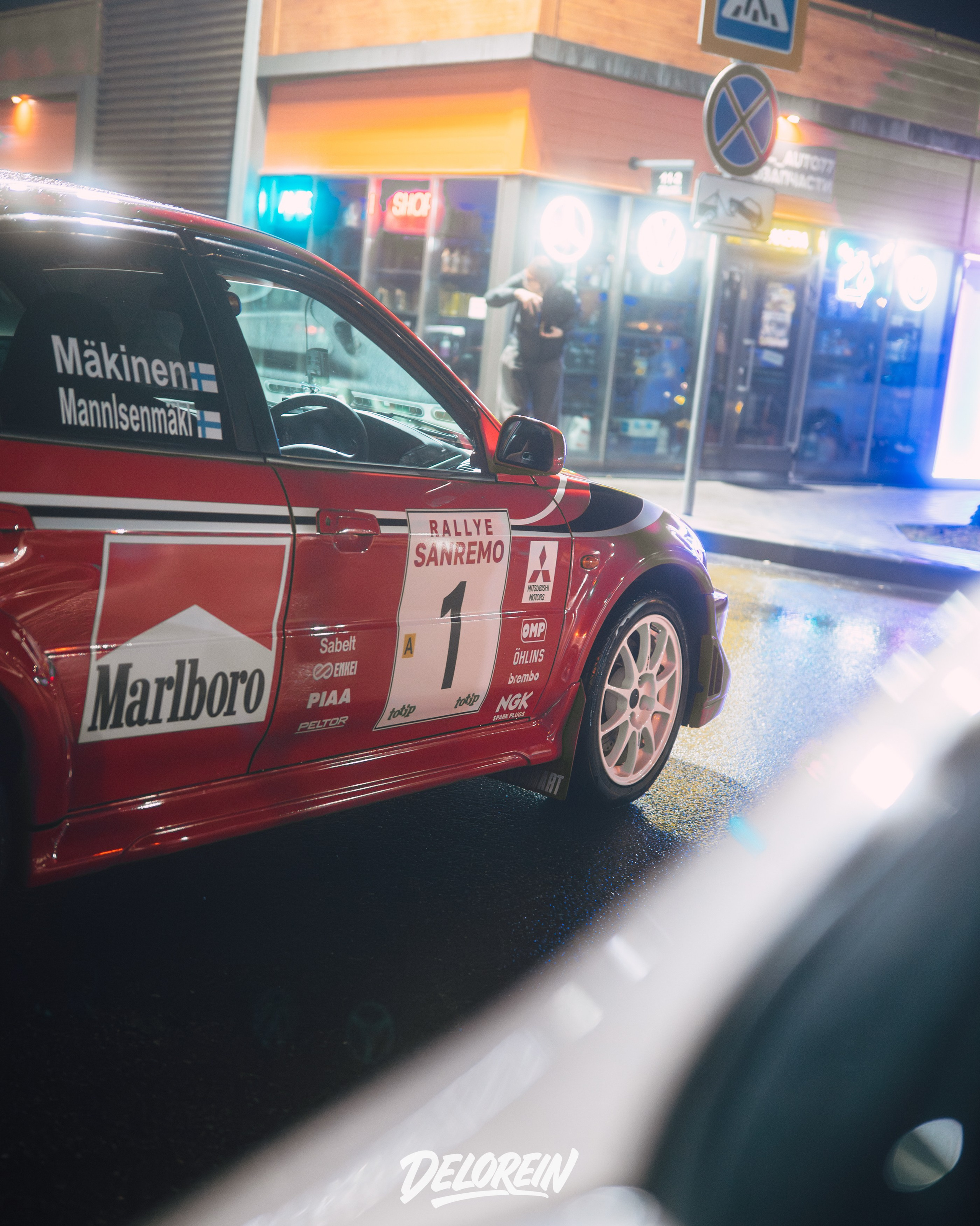 Mitsubishi Lancer Evo VI Tommy Makinen Edition. DeLorein