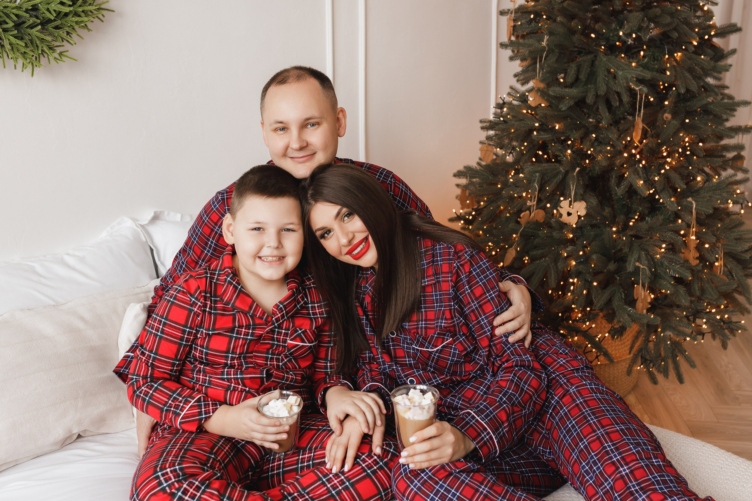 Новогодняя семейная фотосессия. Таня Грин фотограф в Екатеринбурге, продюсирование и стилизация съемок