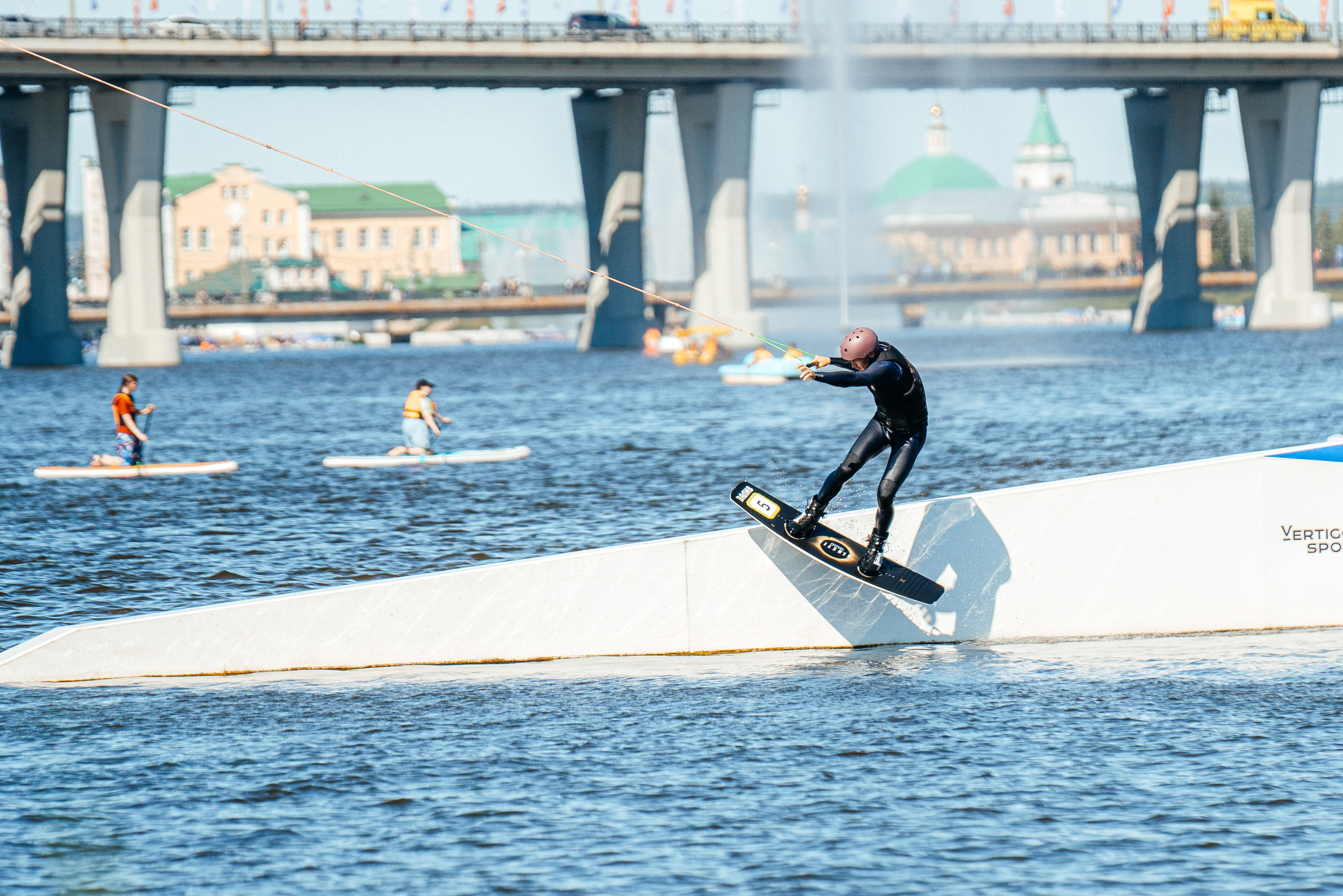 Соревнования по вейкборду. Pixel — студия корпоративного производства